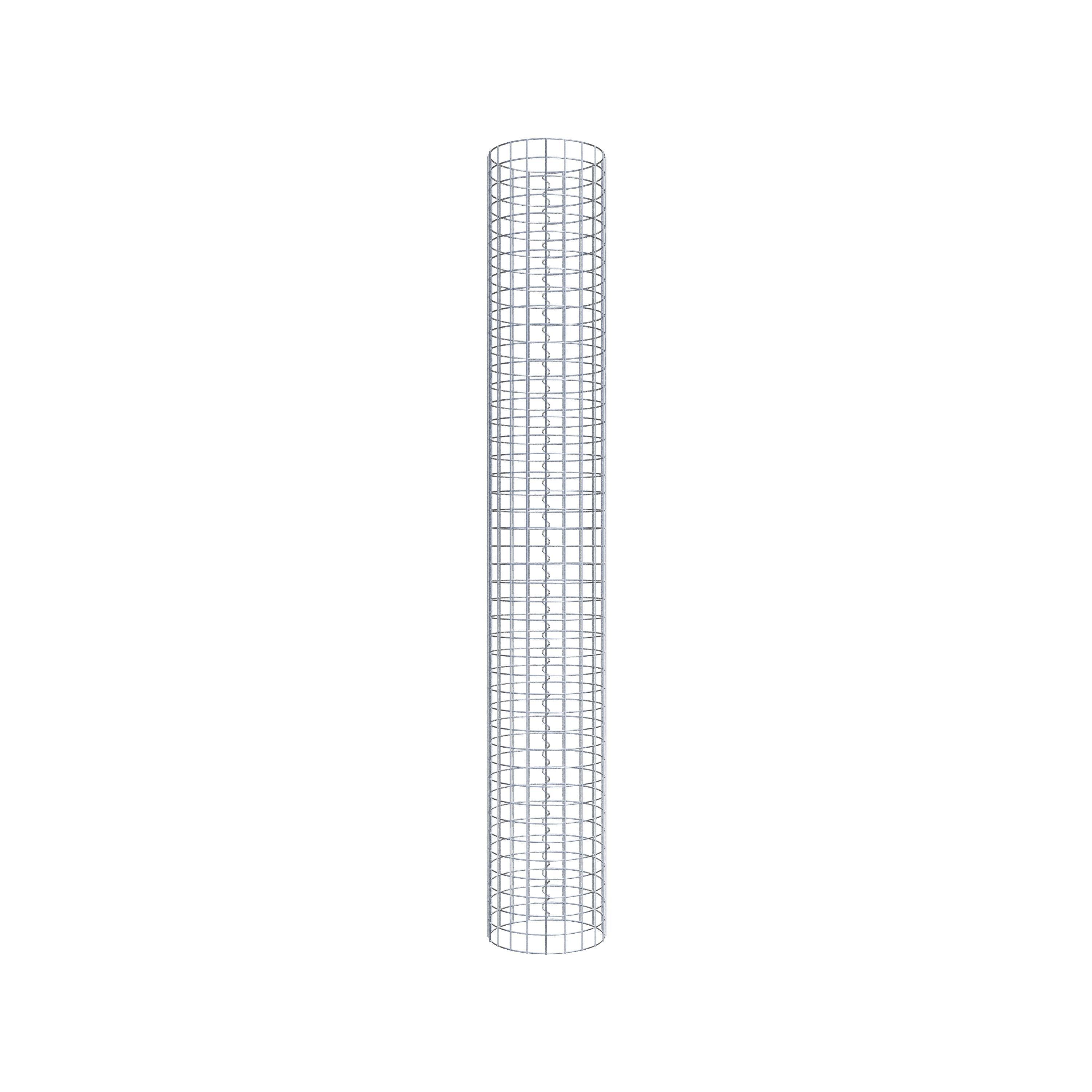 Colonna di gabbioni diametro 32 cm MW 5 x 5 cm rotonda