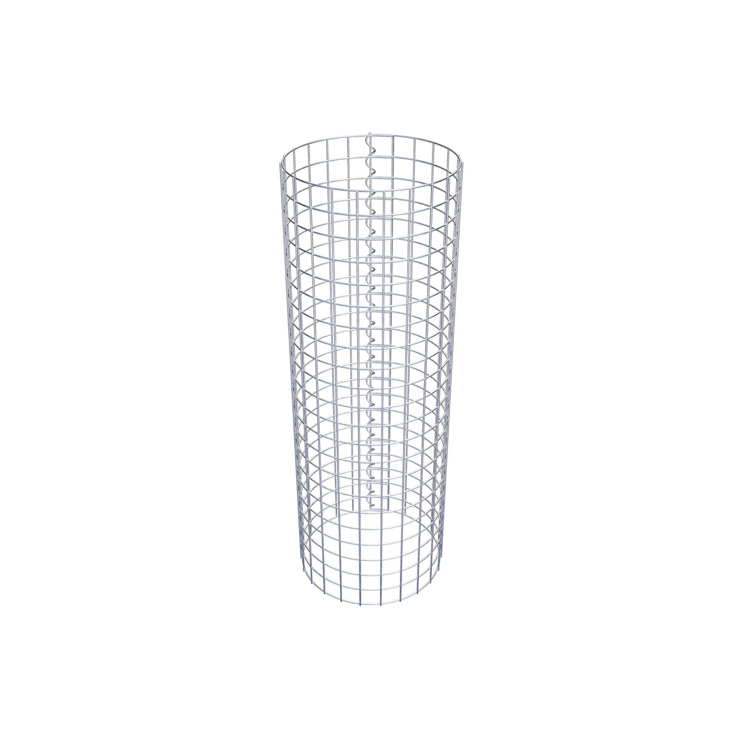 Gabionsøjle diameter 37 cm MW 5 x 5 cm rund