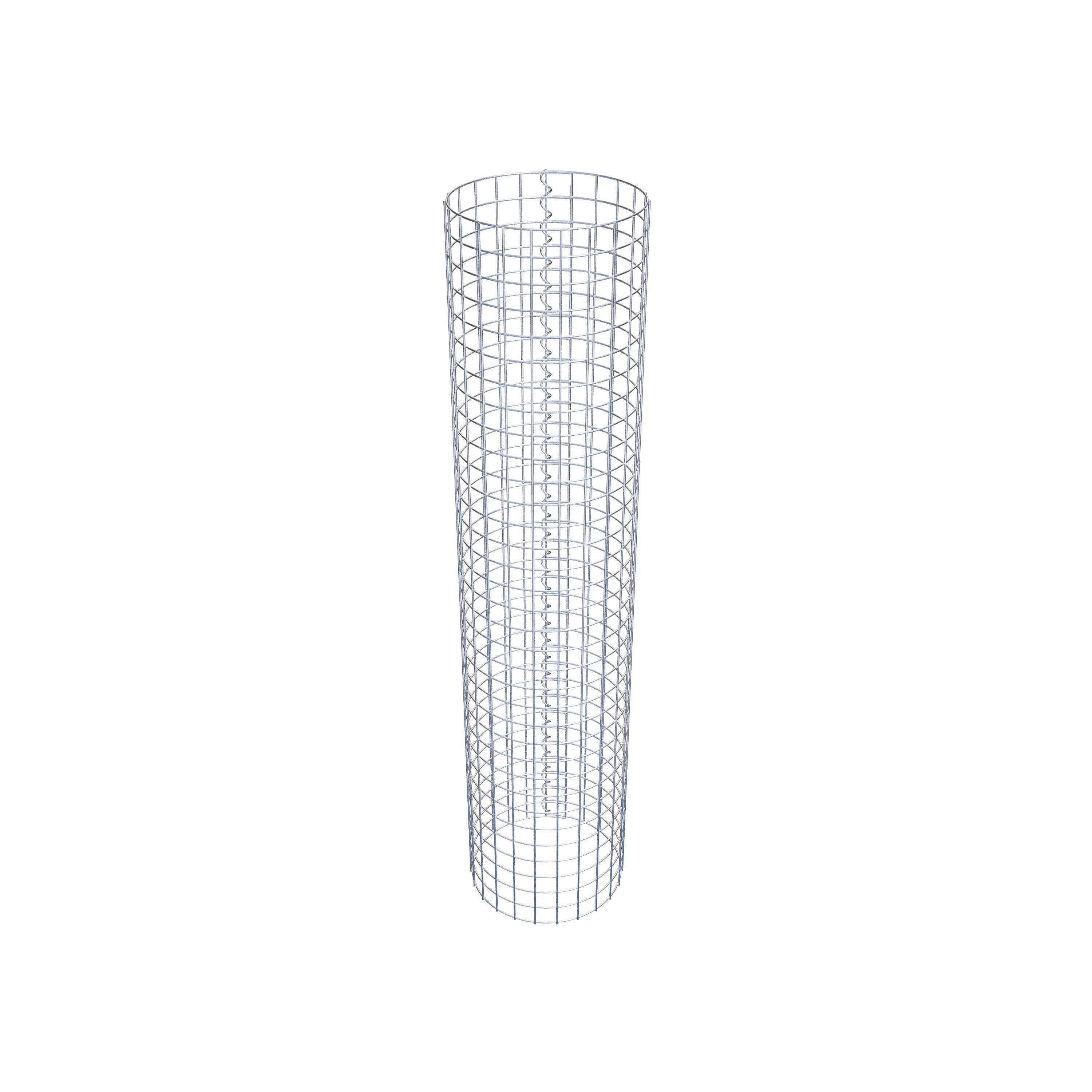 Gabionsøjle diameter 37 cm MW 5 x 5 cm rund