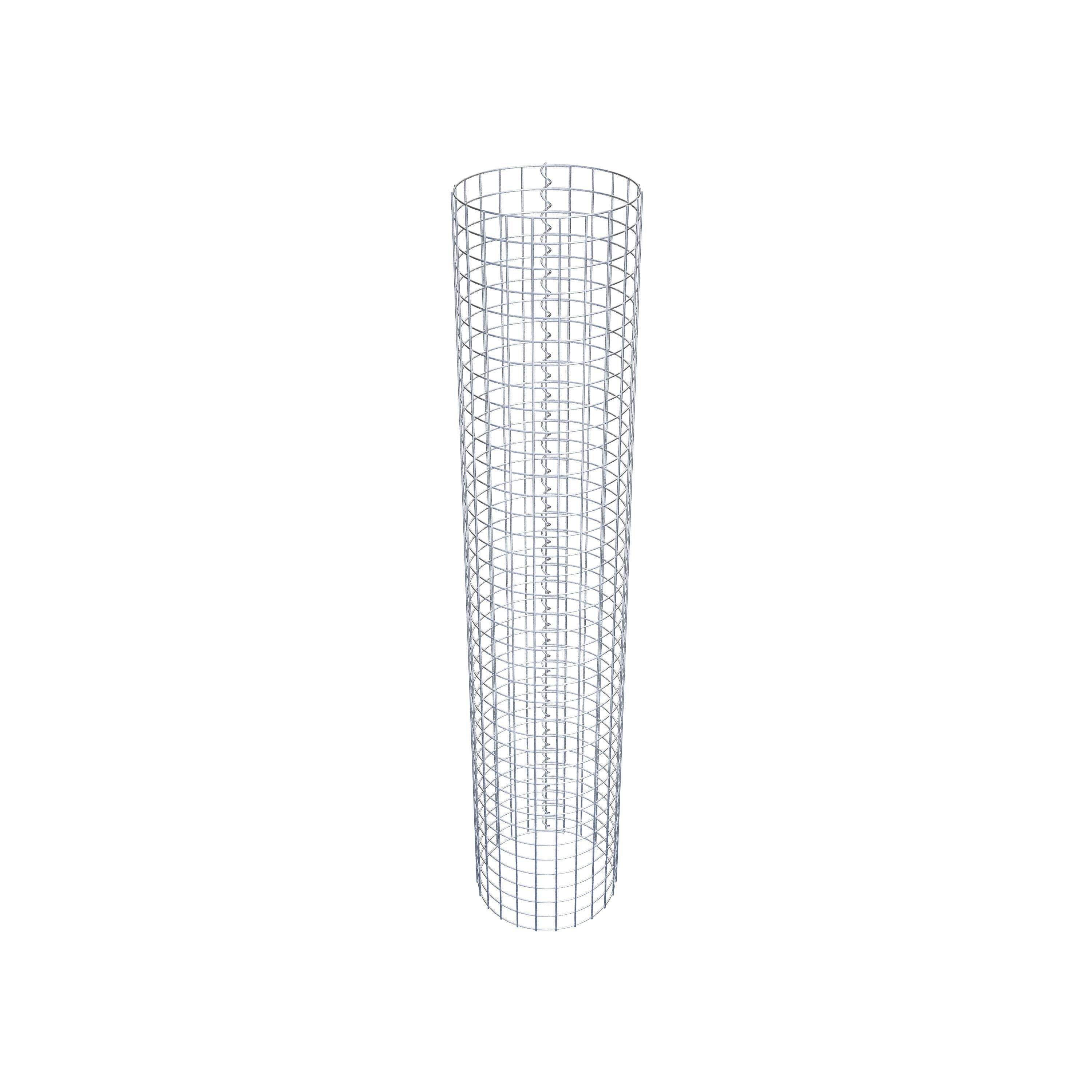 Gabionsøjle diameter 37 cm MW 5 x 5 cm rund