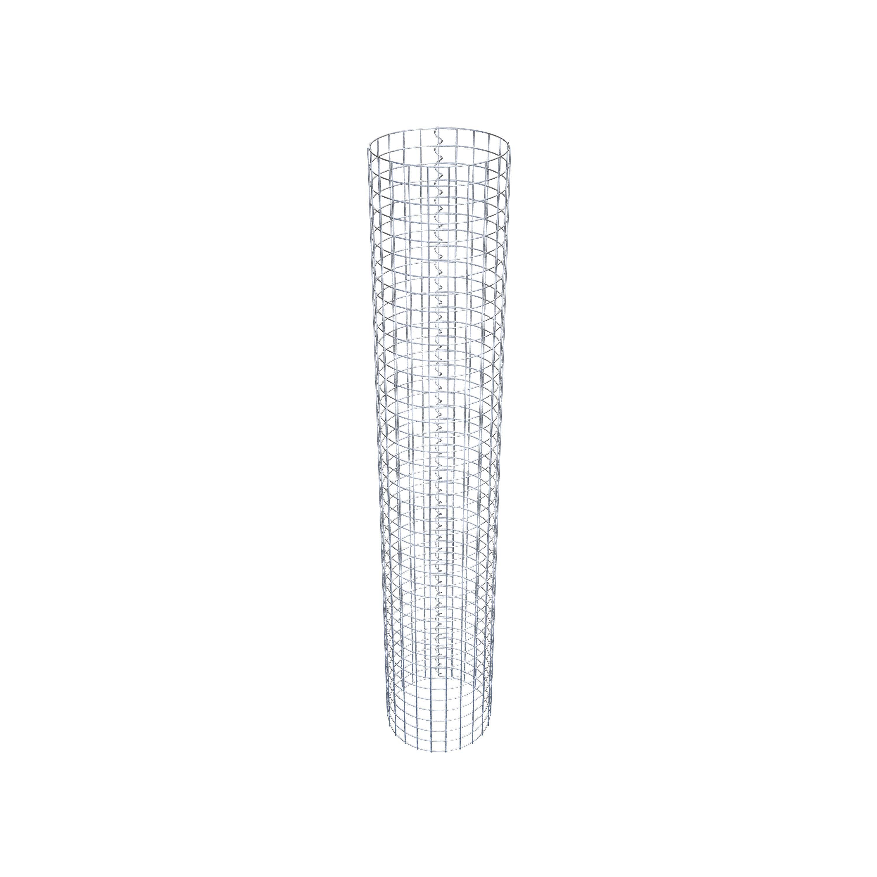 Gabionsøjle diameter 37 cm MW 5 x 5 cm rund
