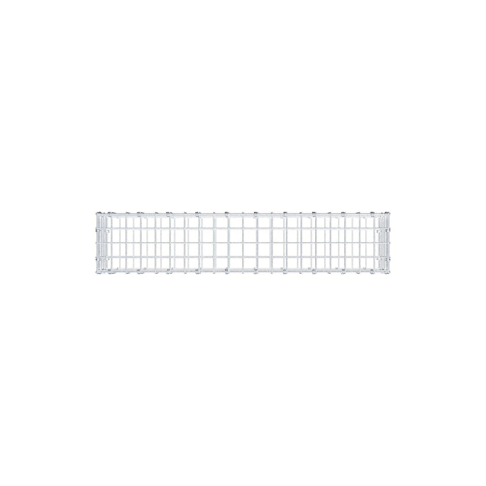 Schanskorf 100 cm x 20 cm x 20 cm (L x H x D), maaswijdte 5 x 5 cm, spiraalring