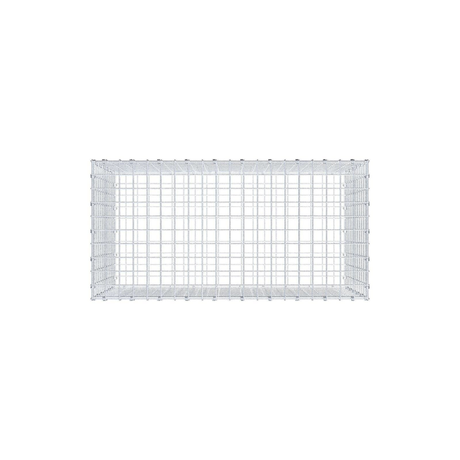 Gabion 100 cm x 60 cm x 50 cm (L x H x P), mailles 5 x 5 cm, anneau en spirale