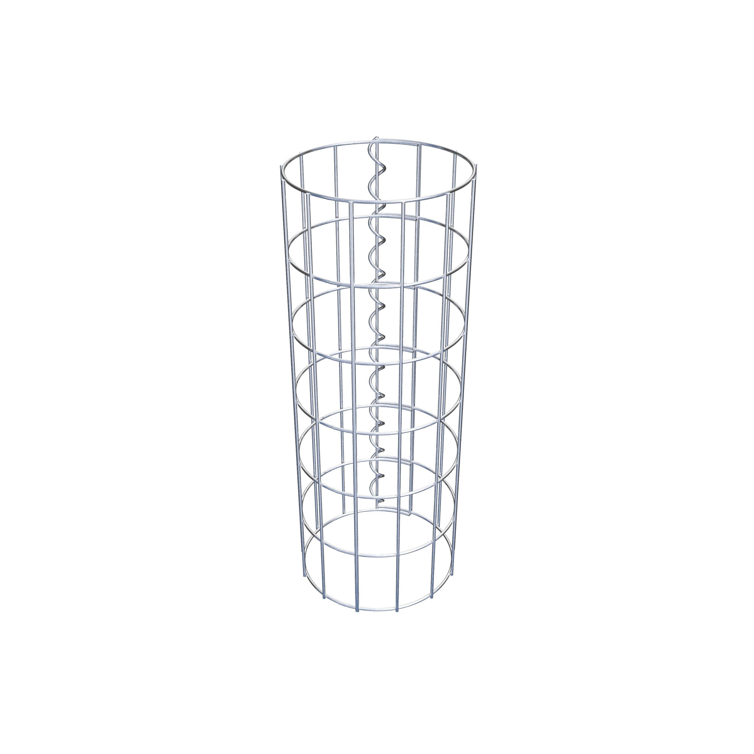 Gabion column diameter 22 cm, MW 5 x 10 cm round
