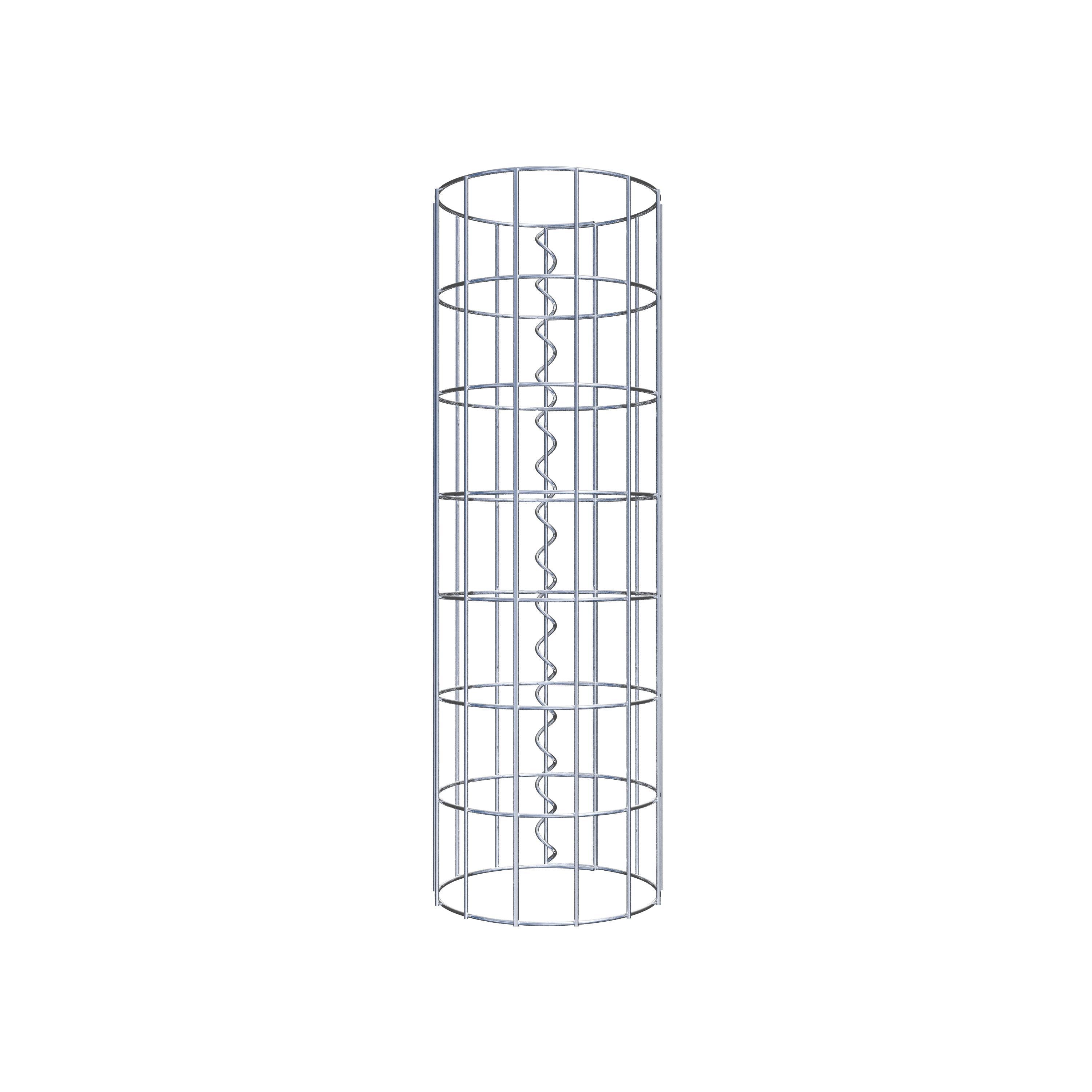 Gabion column diameter 22 cm, MW 5 x 10 cm round