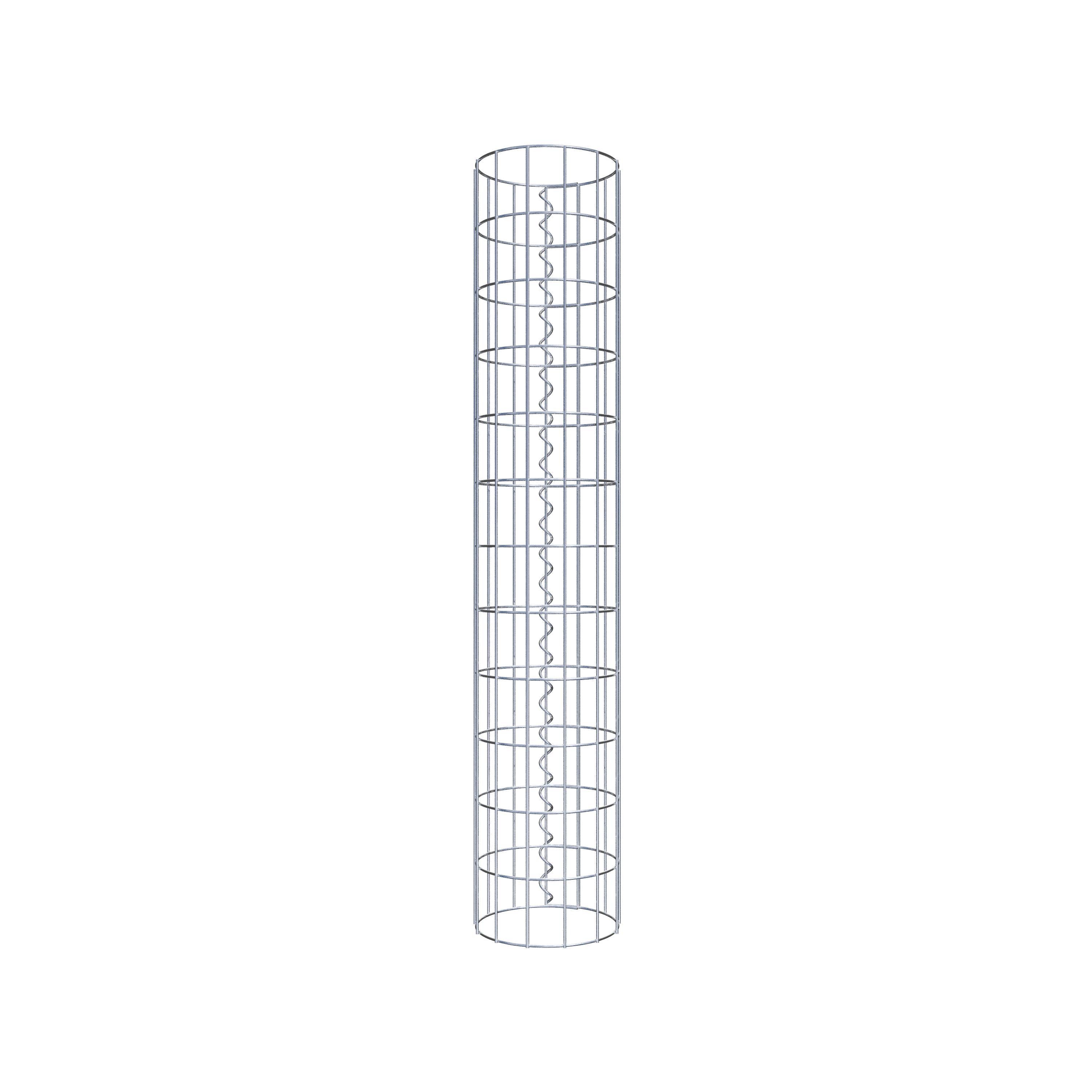 Gabion column diameter 22 cm, MW 5 x 10 cm round