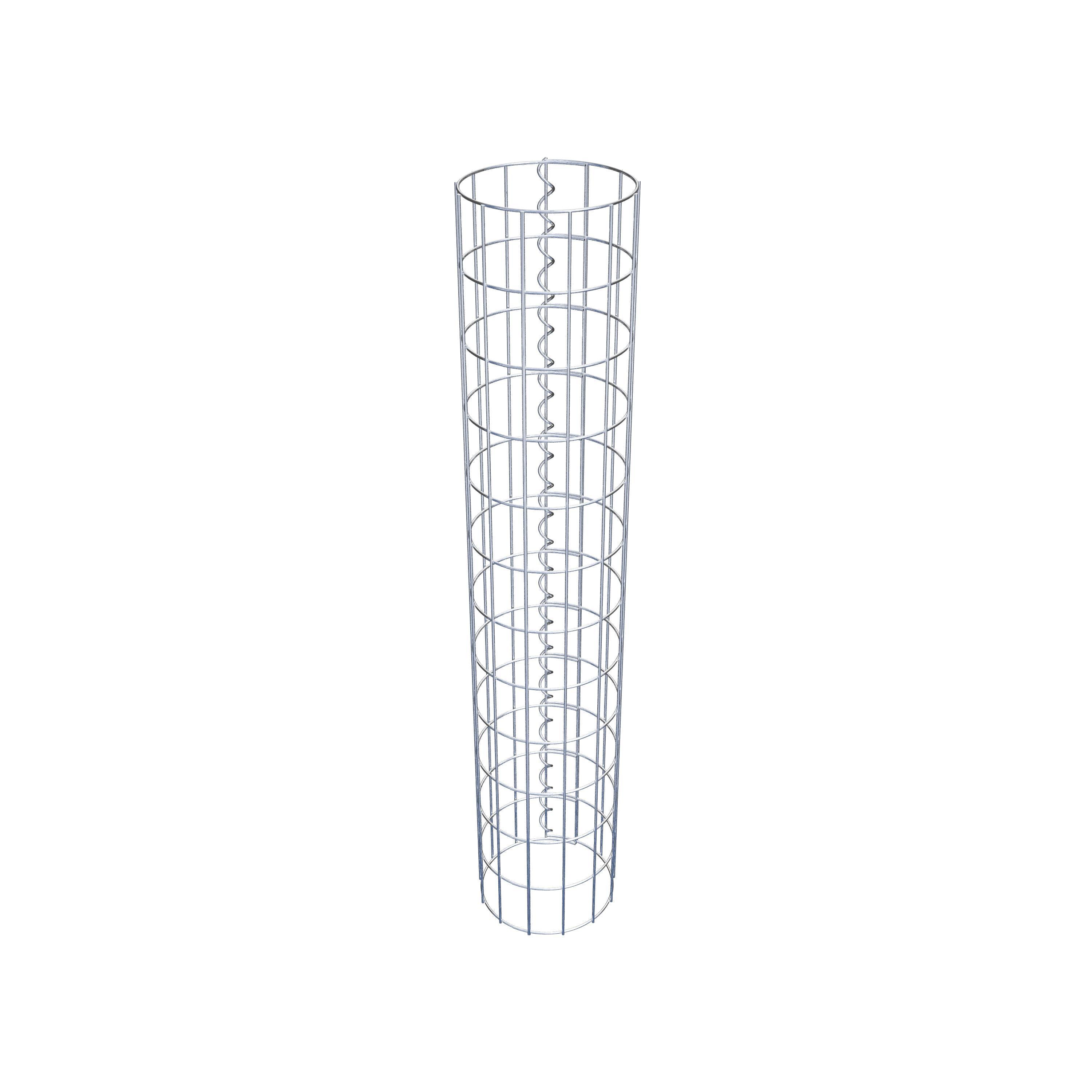 Gabion column diameter 22 cm, MW 5 x 10 cm round