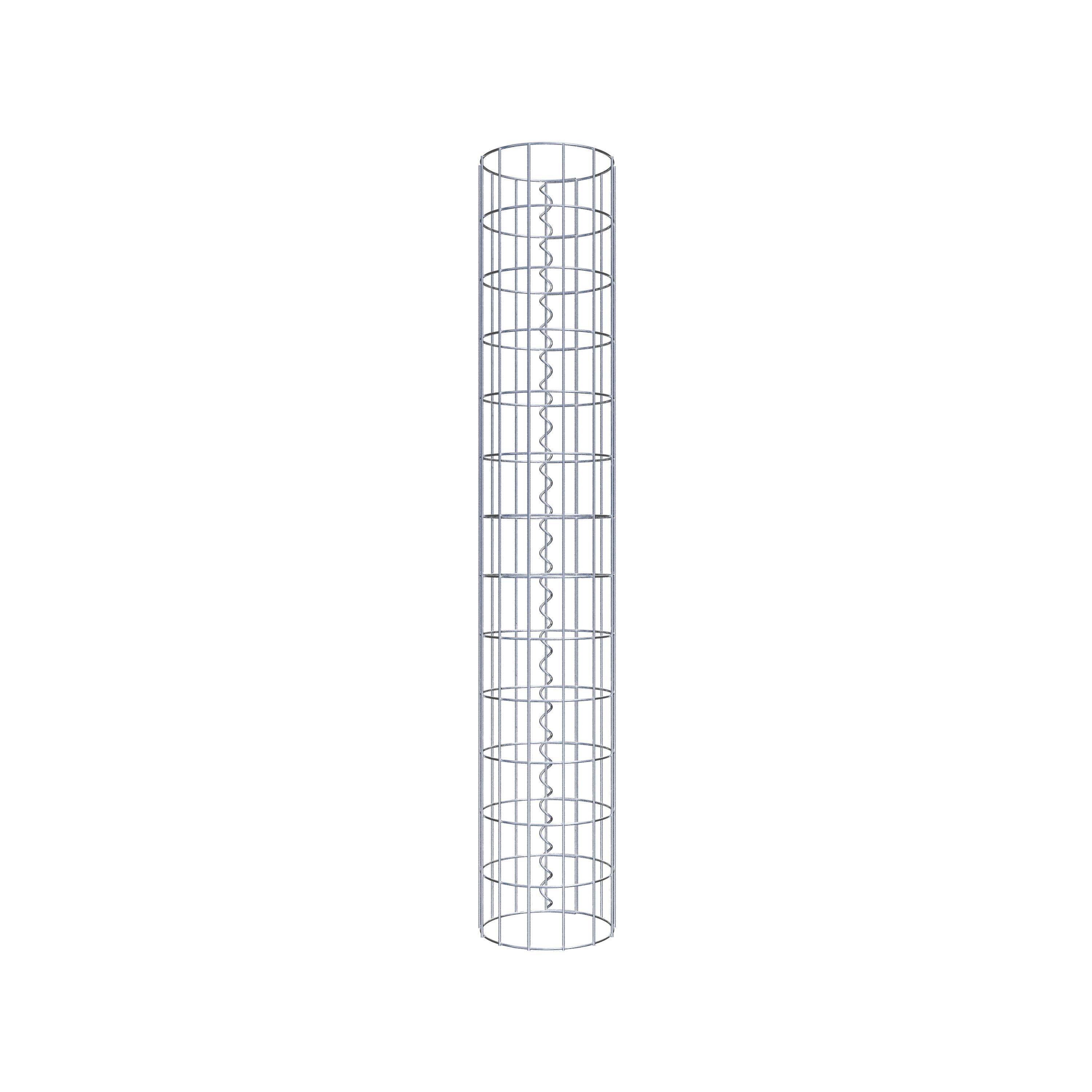 Gabion column diameter 22 cm, MW 5 x 10 cm round