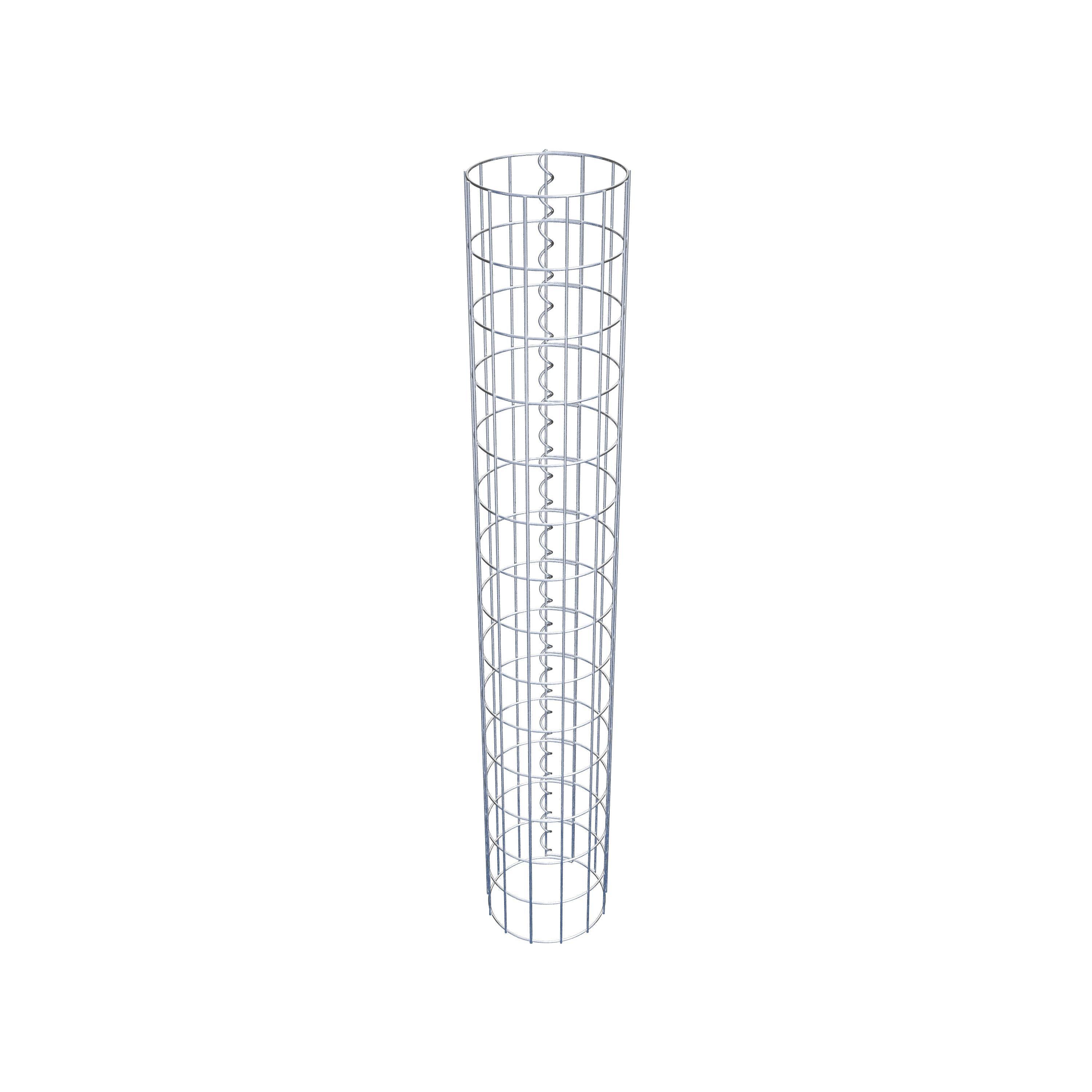 Gabion column diameter 22 cm, MW 5 x 10 cm round