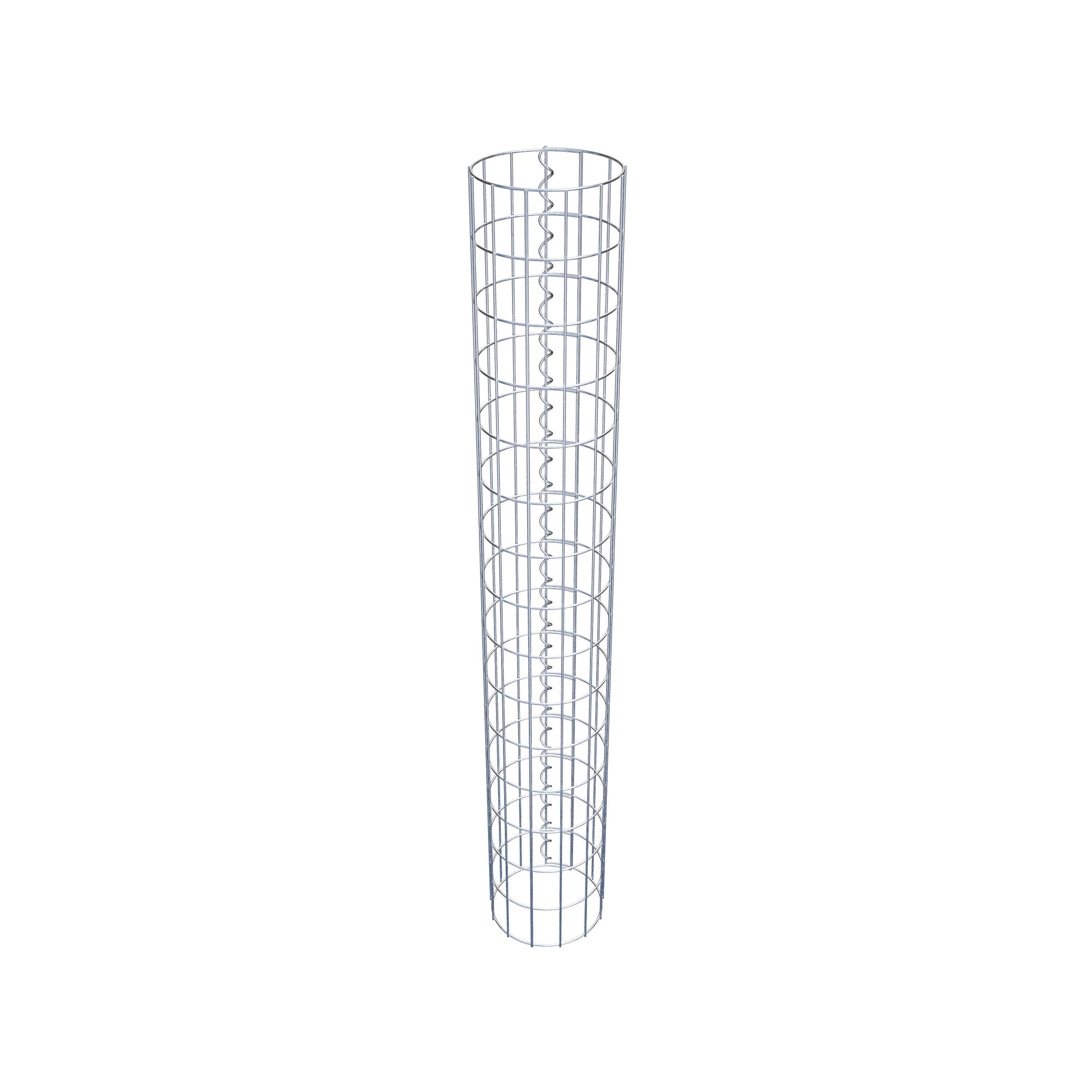 Gabion column diameter 22 cm, MW 5 x 10 cm round