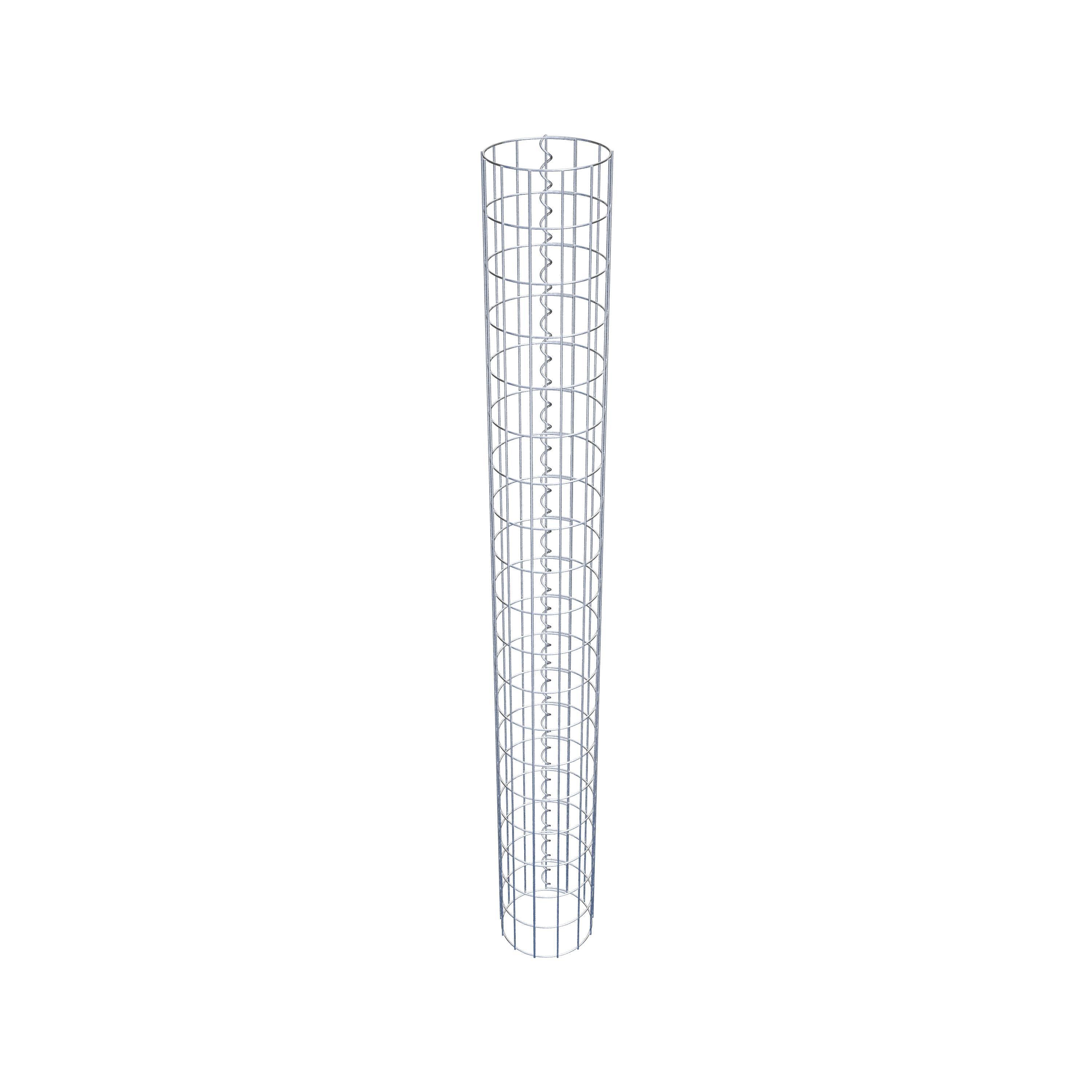 Gabion column diameter 22 cm, MW 5 x 10 cm round