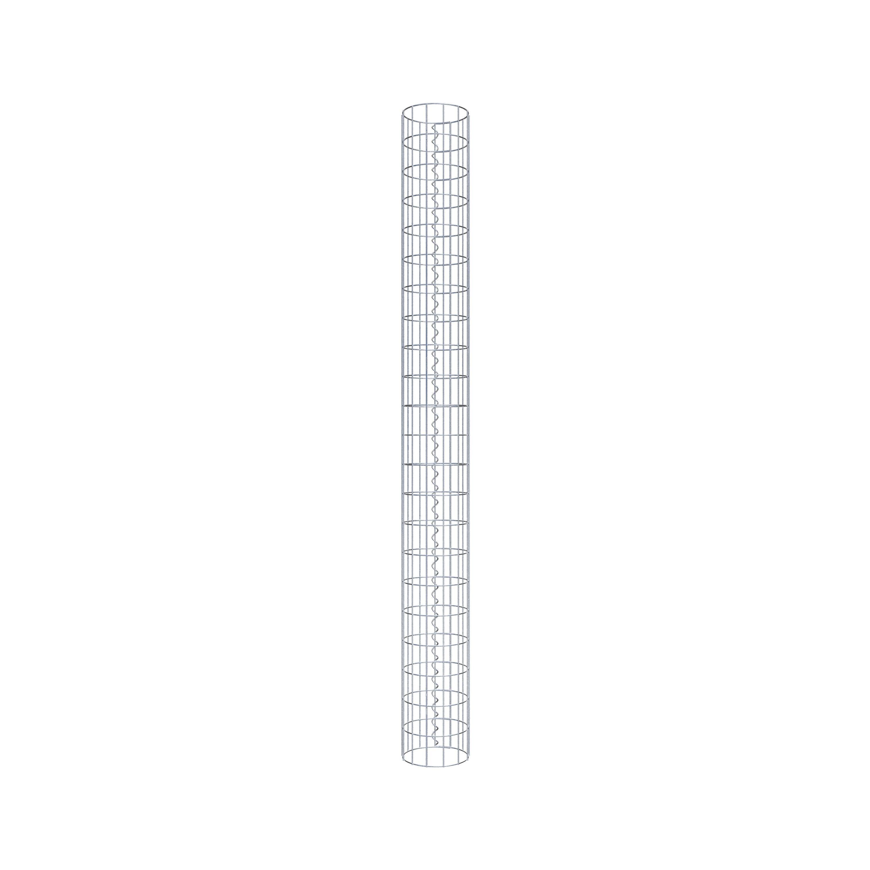 Gabion column diameter 22 cm, MW 5 x 10 cm round
