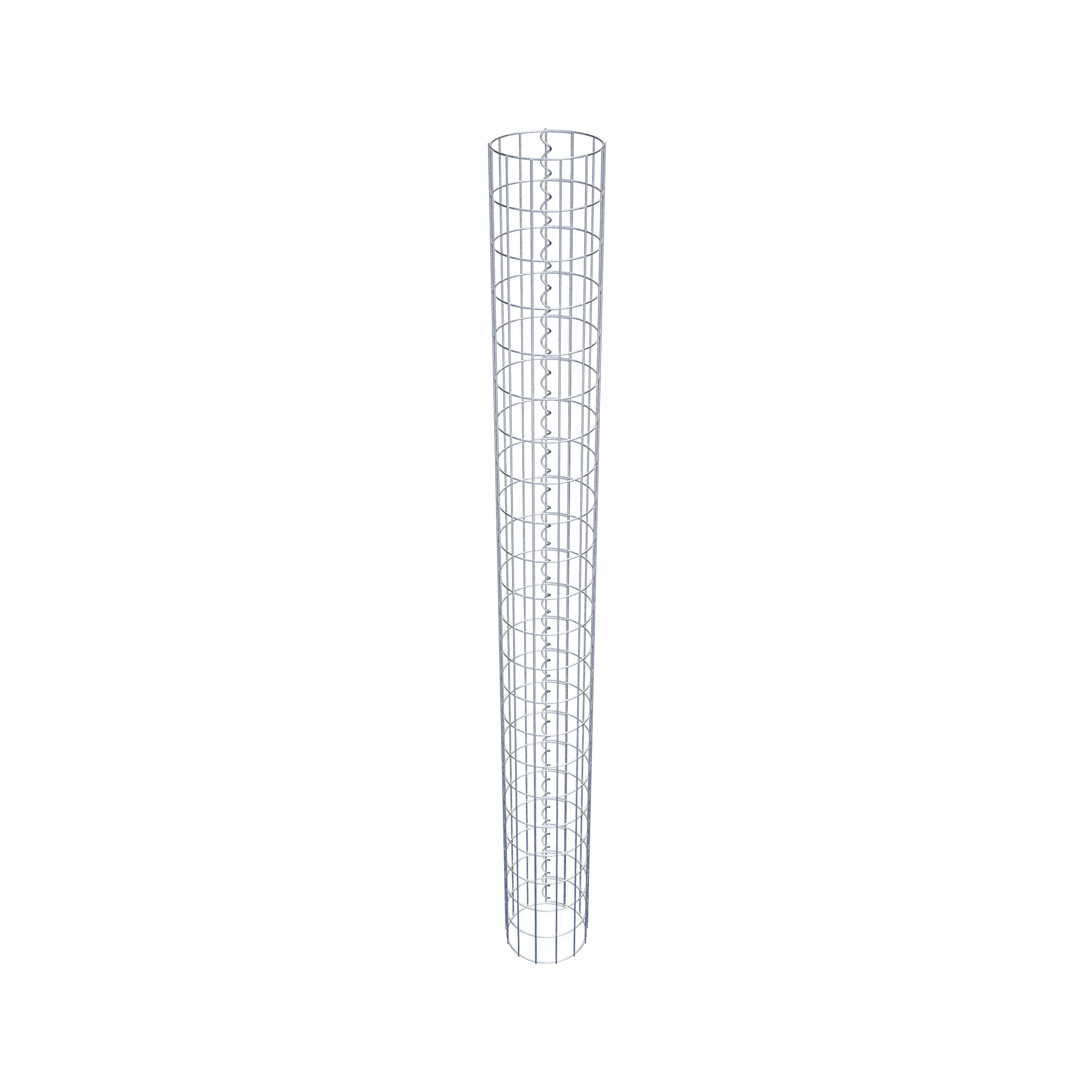 Gabion column diameter 22 cm, MW 5 x 10 cm round