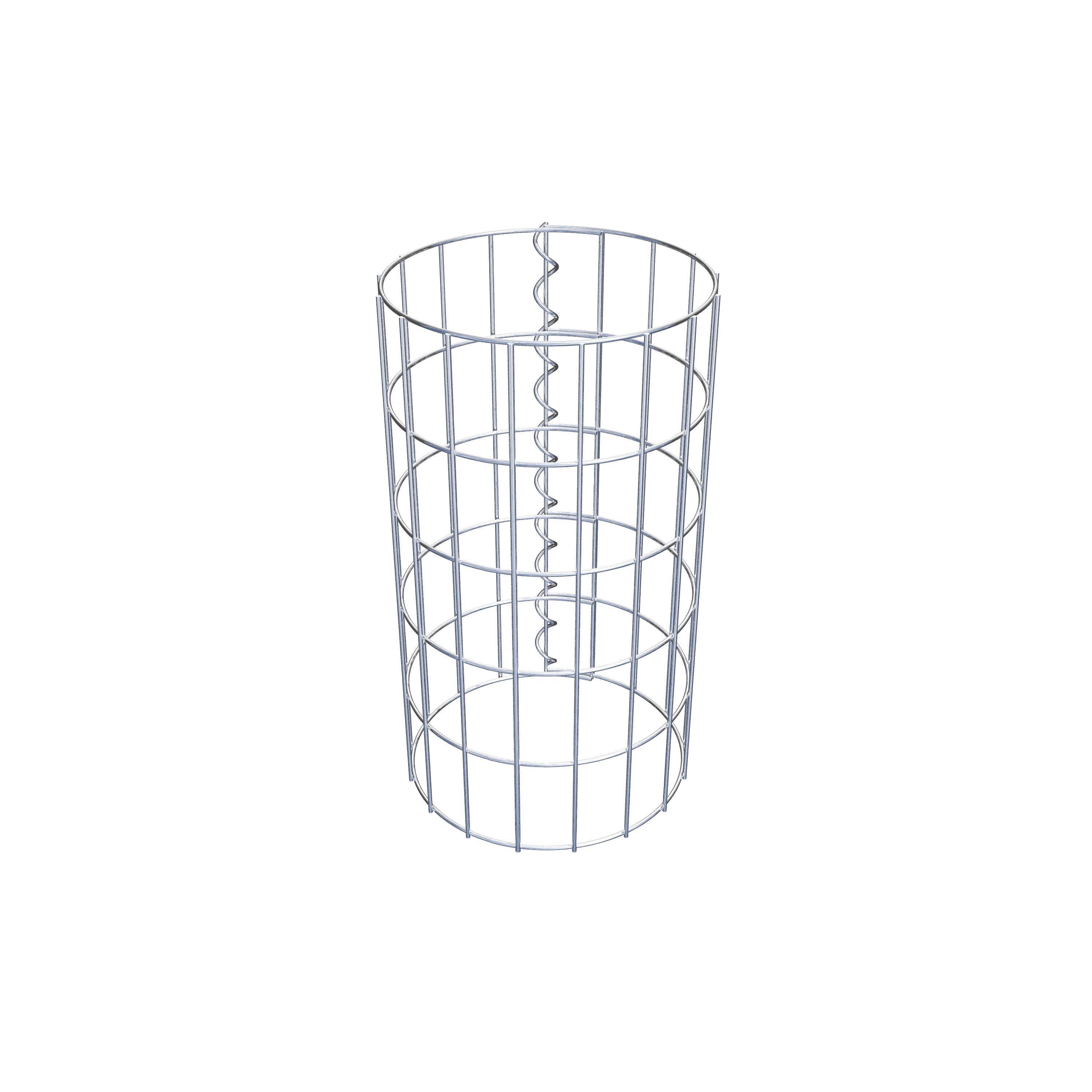 Colonna di gabbioni diametro 27 cm, MW 5 x 10 cm rotonda