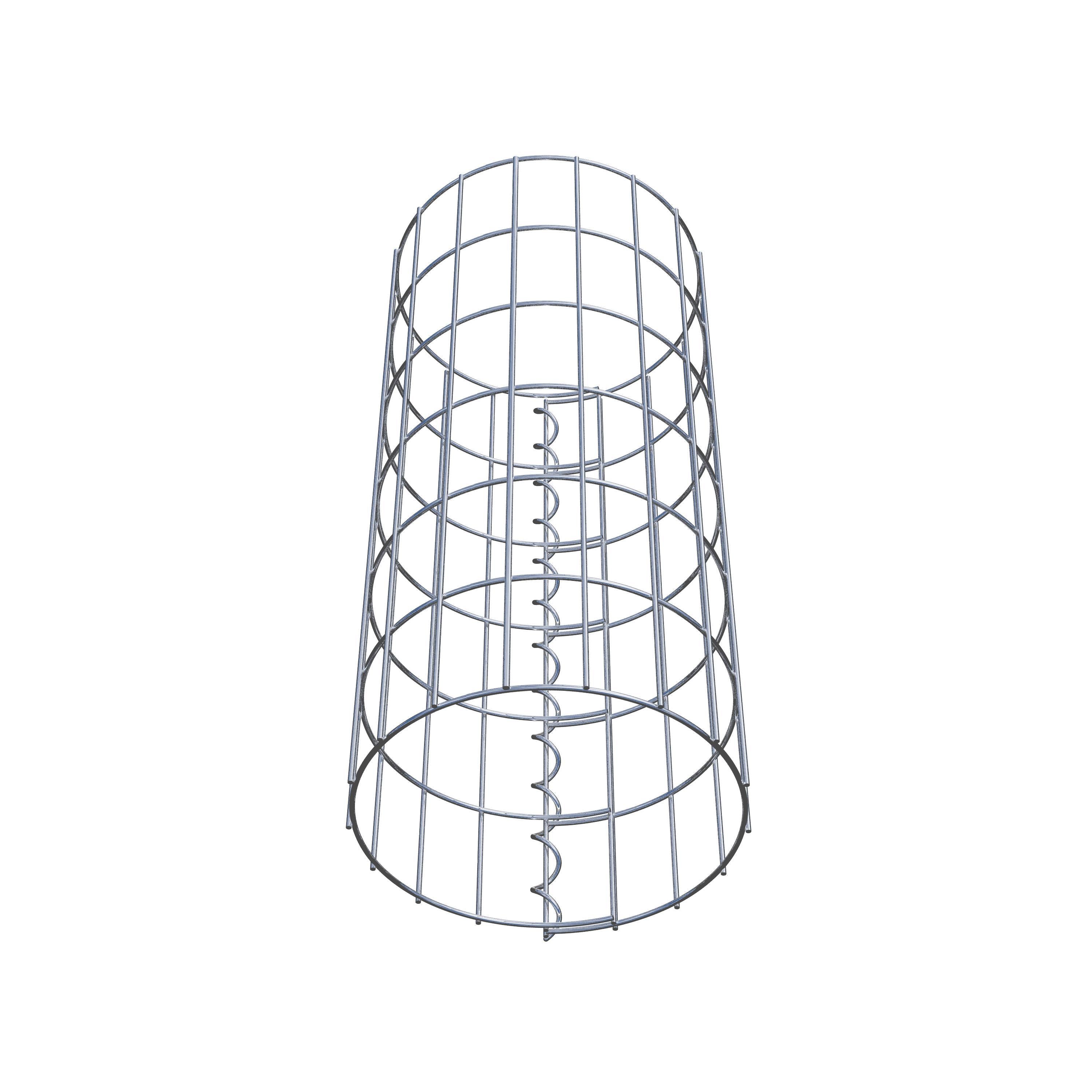 Colonna di gabbioni diametro 27 cm, MW 5 x 10 cm rotonda