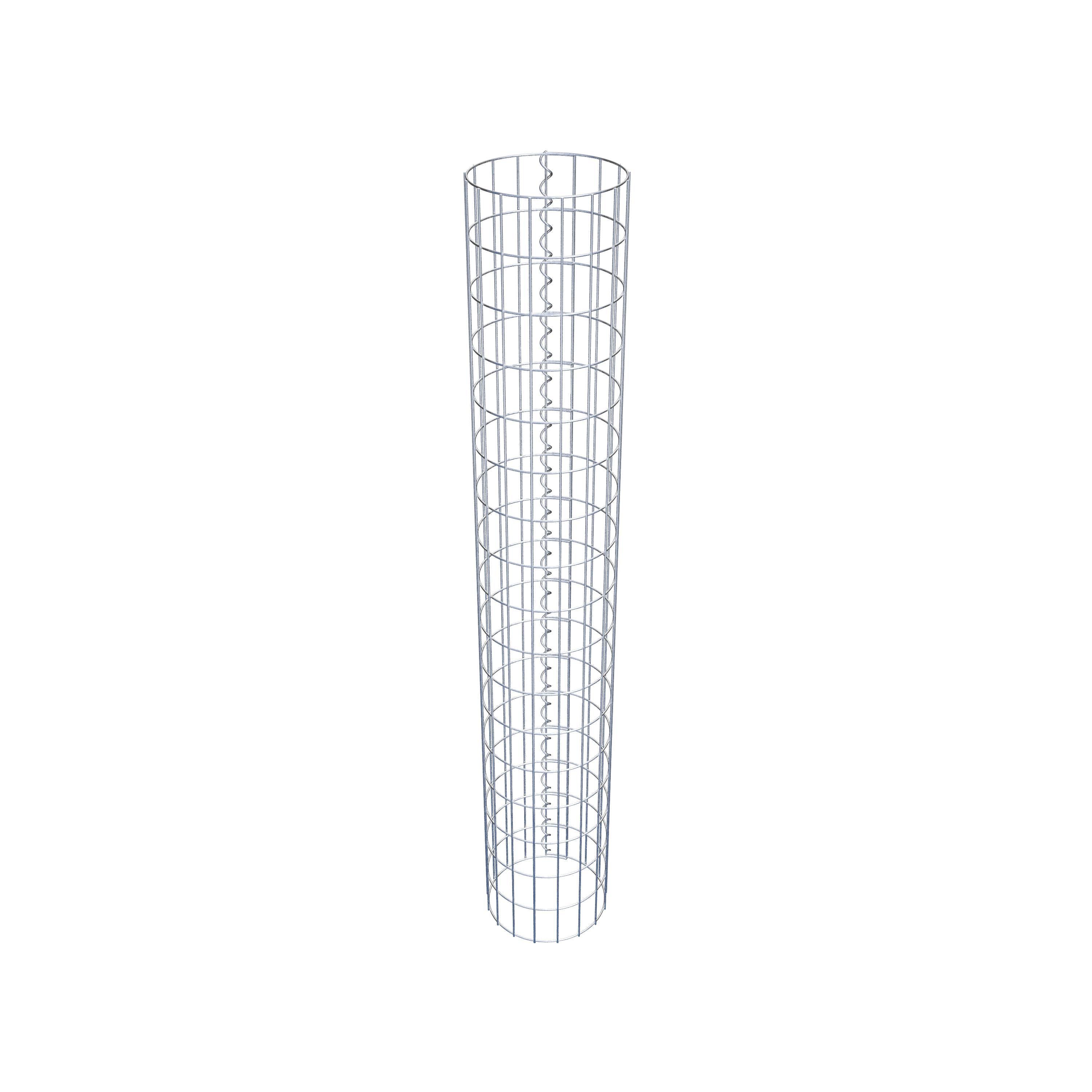Colonna di gabbioni diametro 27 cm, MW 5 x 10 cm rotonda