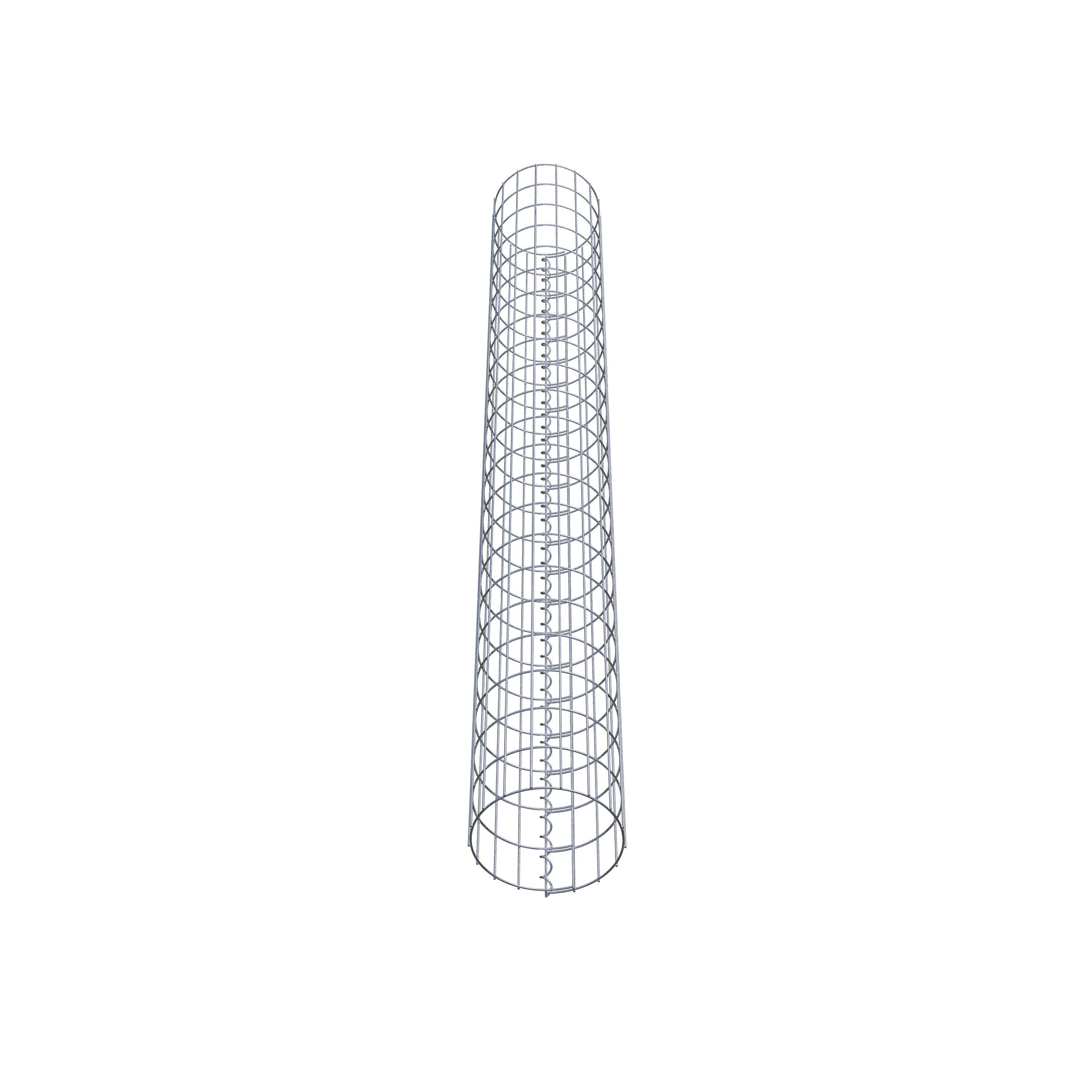 Colonna di gabbioni diametro 27 cm, MW 5 x 10 cm rotonda