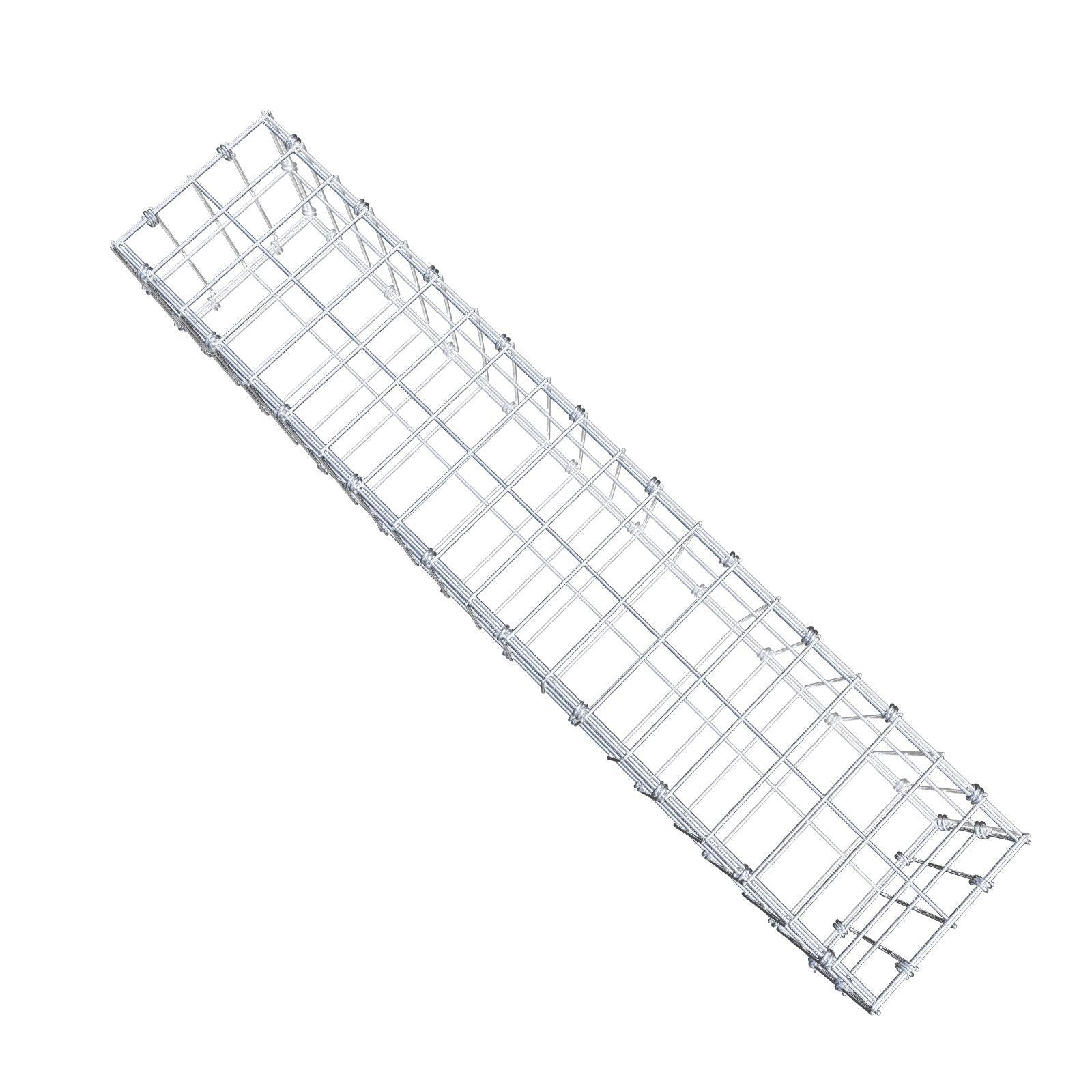 Schanskorf 100 cm x 20 cm x 20 cm (L x H x D), maaswijdte 5 x 10 cm, spiraalring