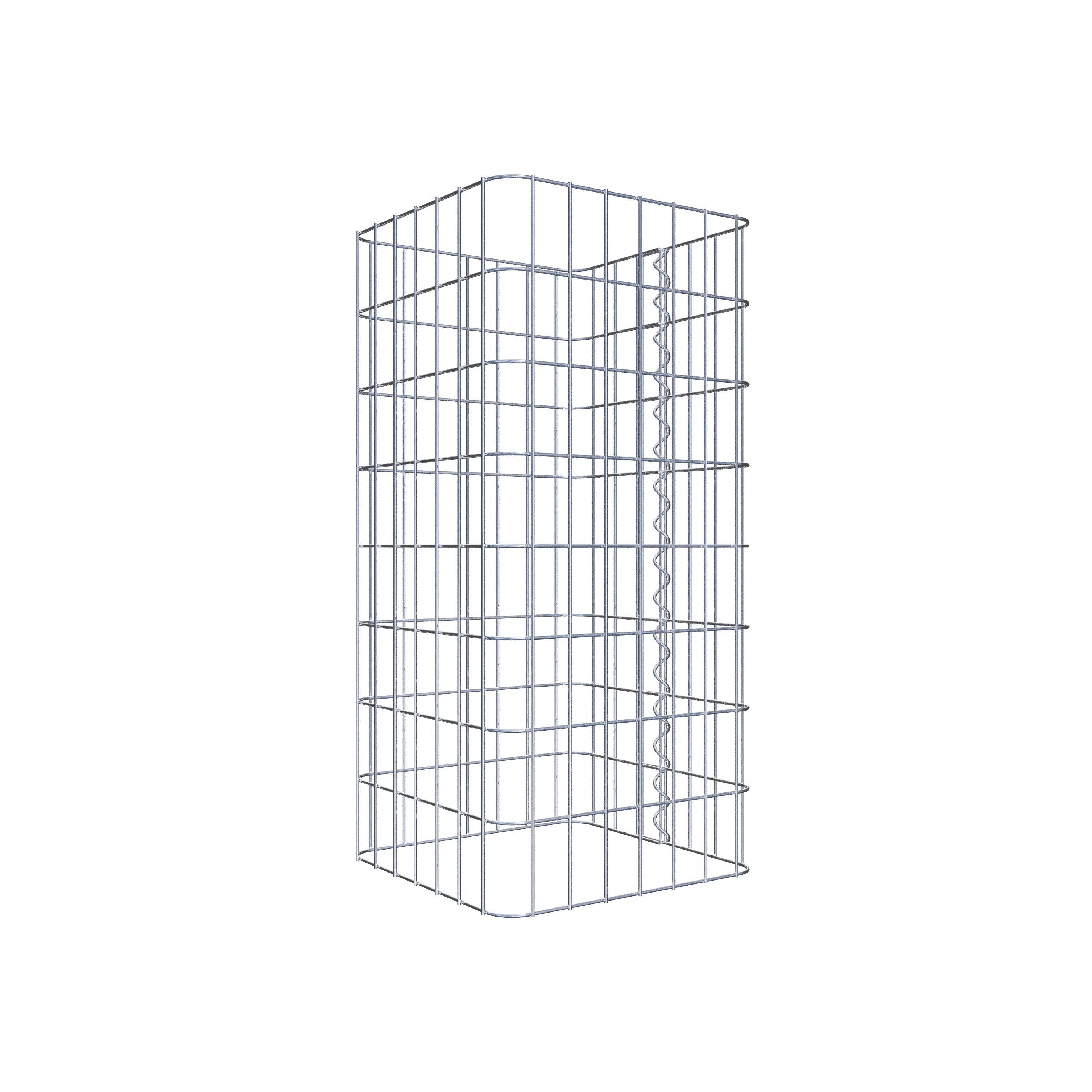 Colonna di gabbioni 37 x 37 cm, MW 5 x 10 cm quadrati
