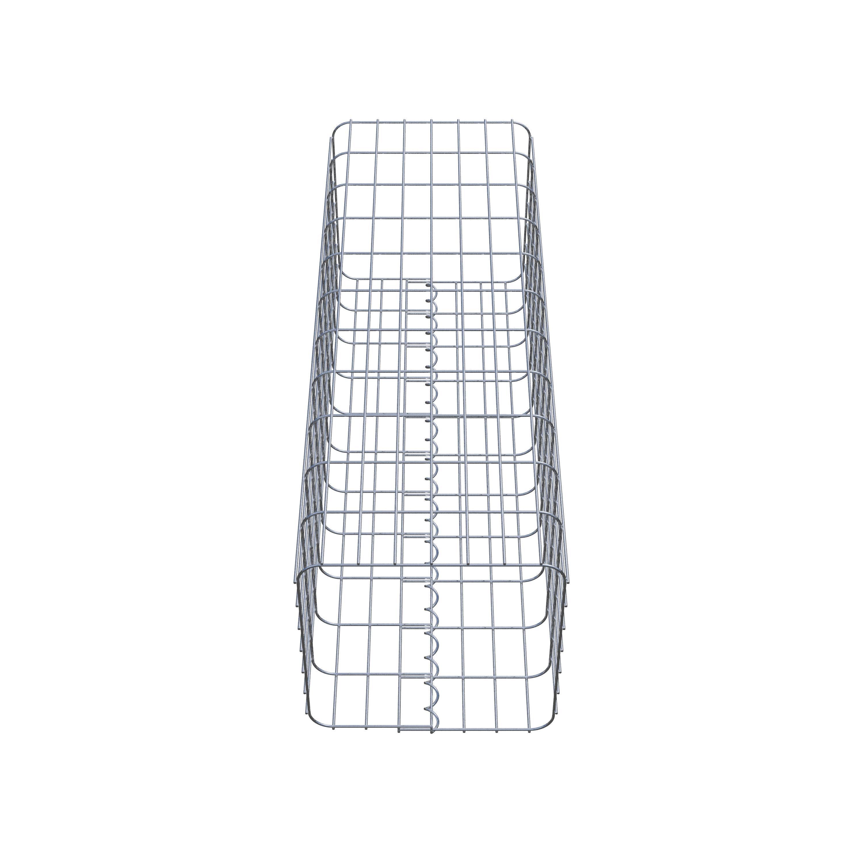 Colonna di gabbioni 37 x 37 cm, MW 5 x 10 cm quadrati