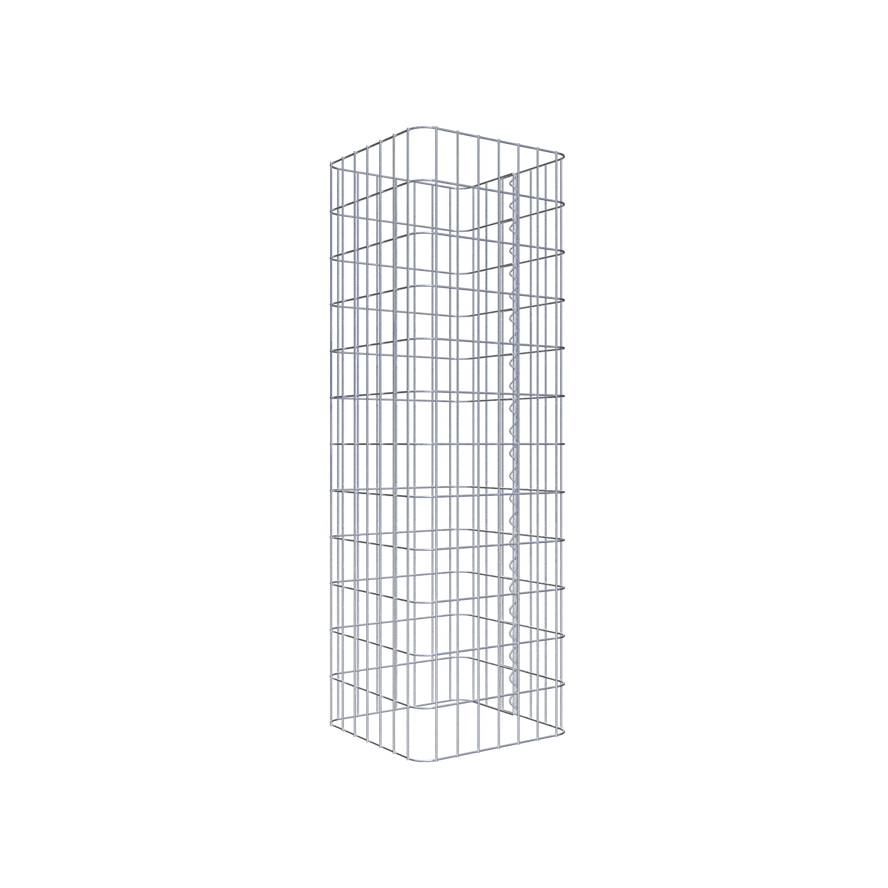 Colonna di gabbioni 37 x 37 cm, MW 5 x 10 cm quadrati