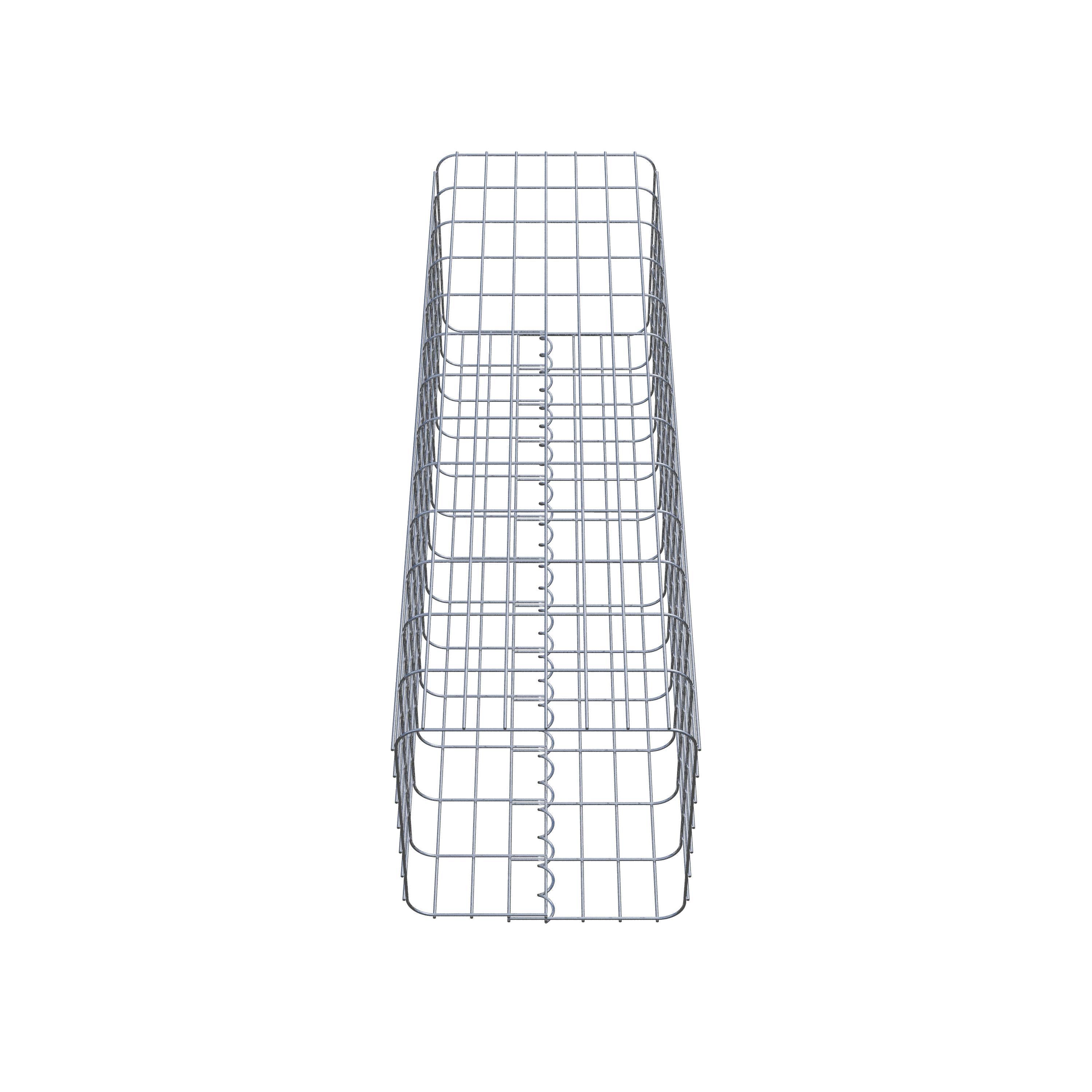 Colonna di gabbioni 37 x 37 cm, MW 5 x 10 cm quadrati