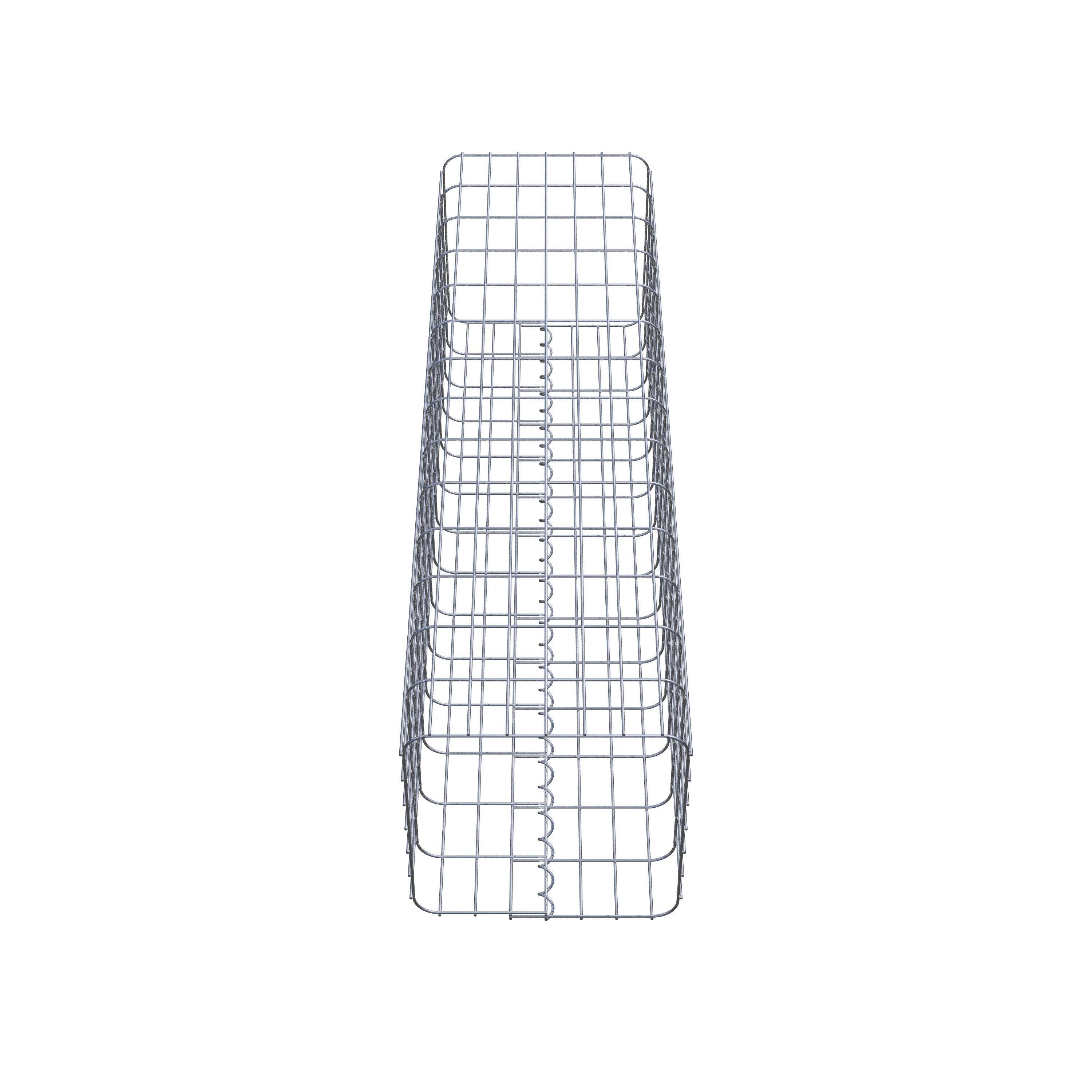Colonna di gabbioni 37 x 37 cm, MW 5 x 10 cm quadrati