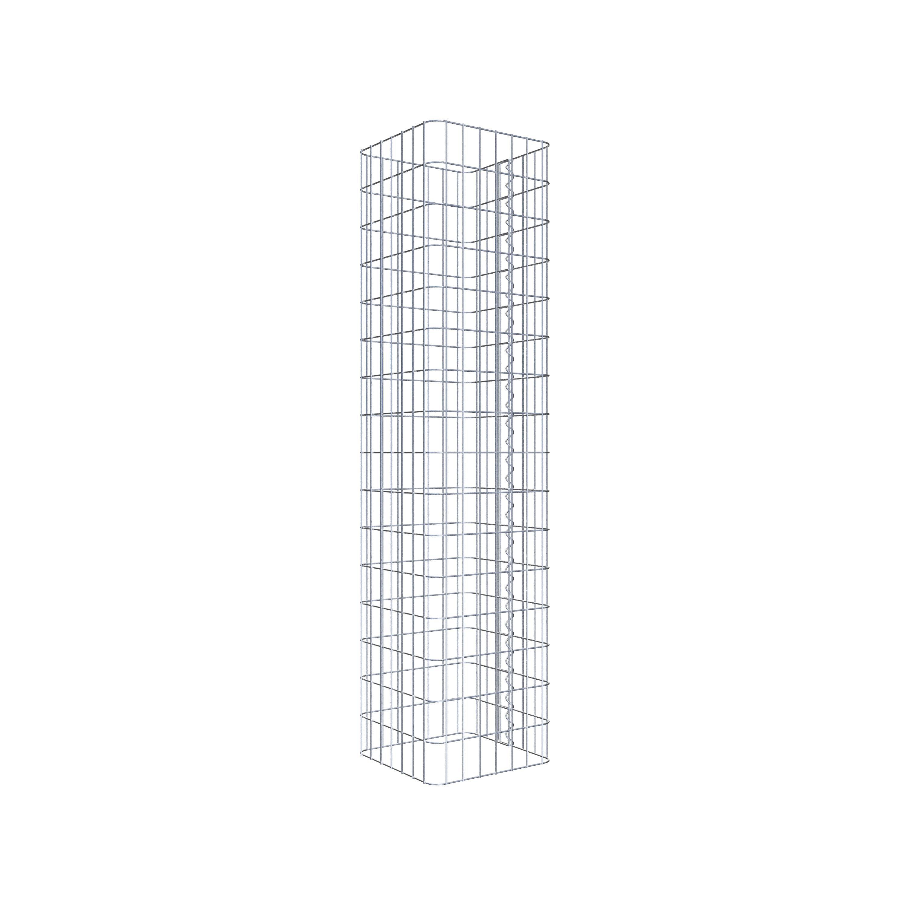 Colonna di gabbioni 37 x 37 cm, MW 5 x 10 cm quadrati