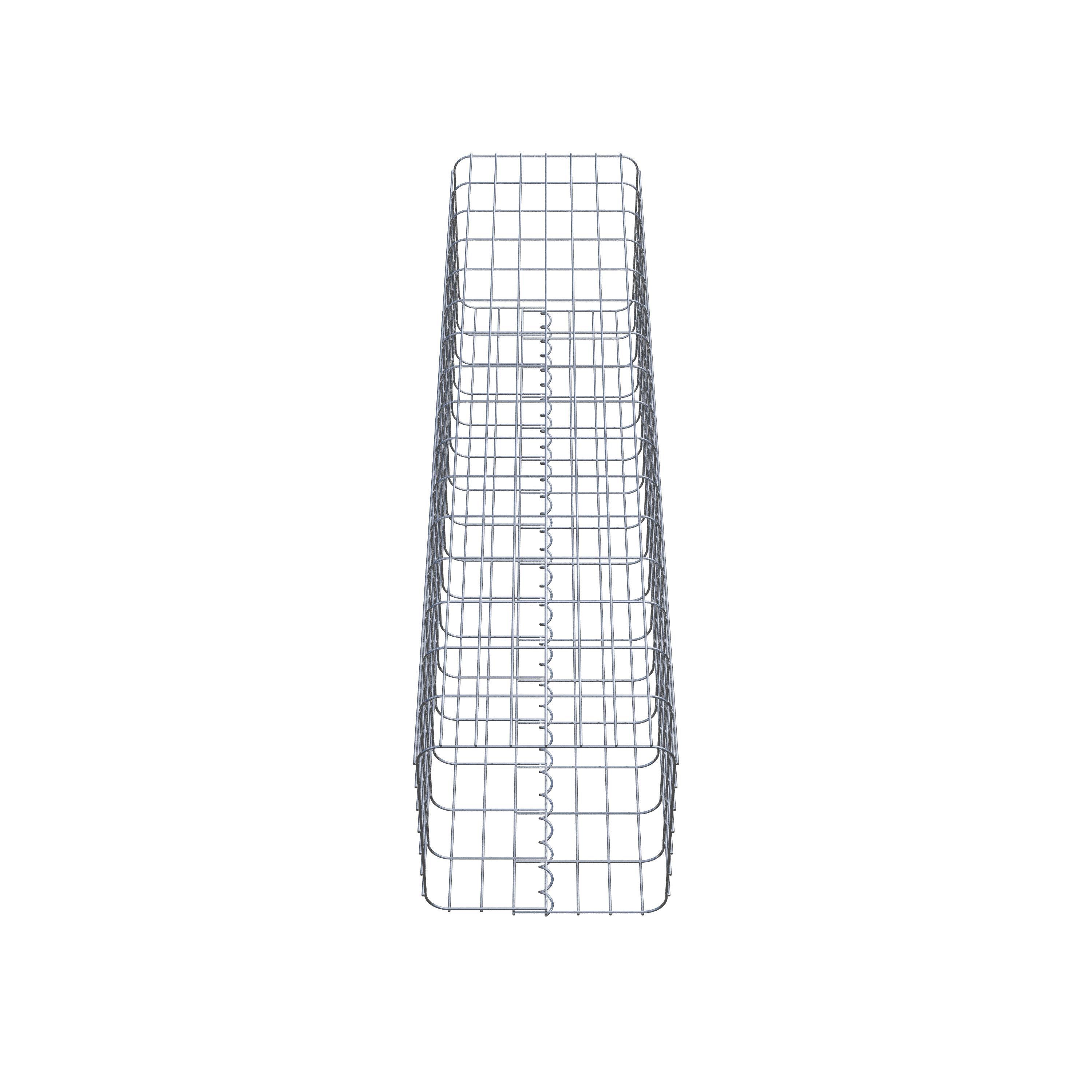 Colonna di gabbioni 37 x 37 cm, MW 5 x 10 cm quadrati
