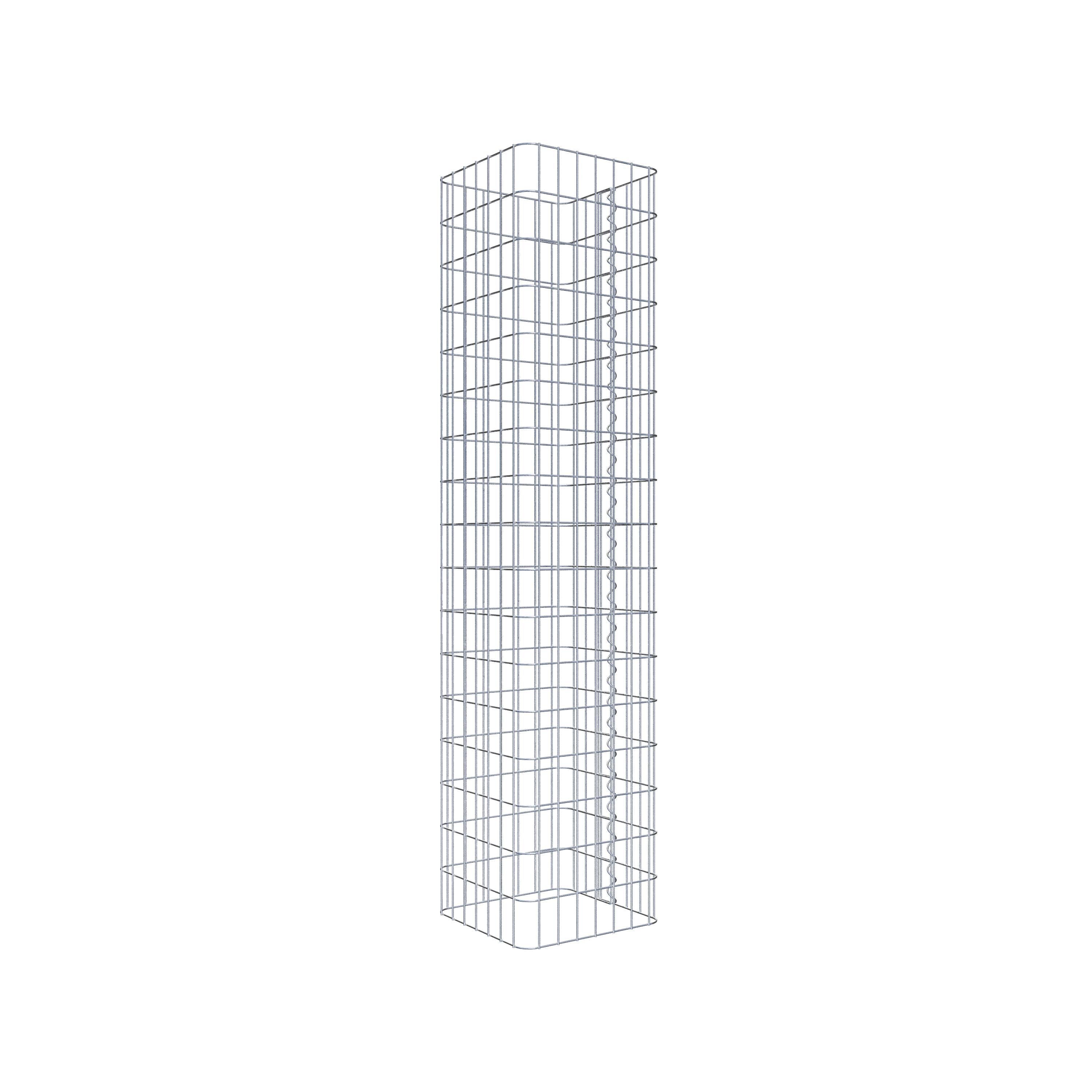 Colonna di gabbioni 37 x 37 cm, MW 5 x 10 cm quadrati