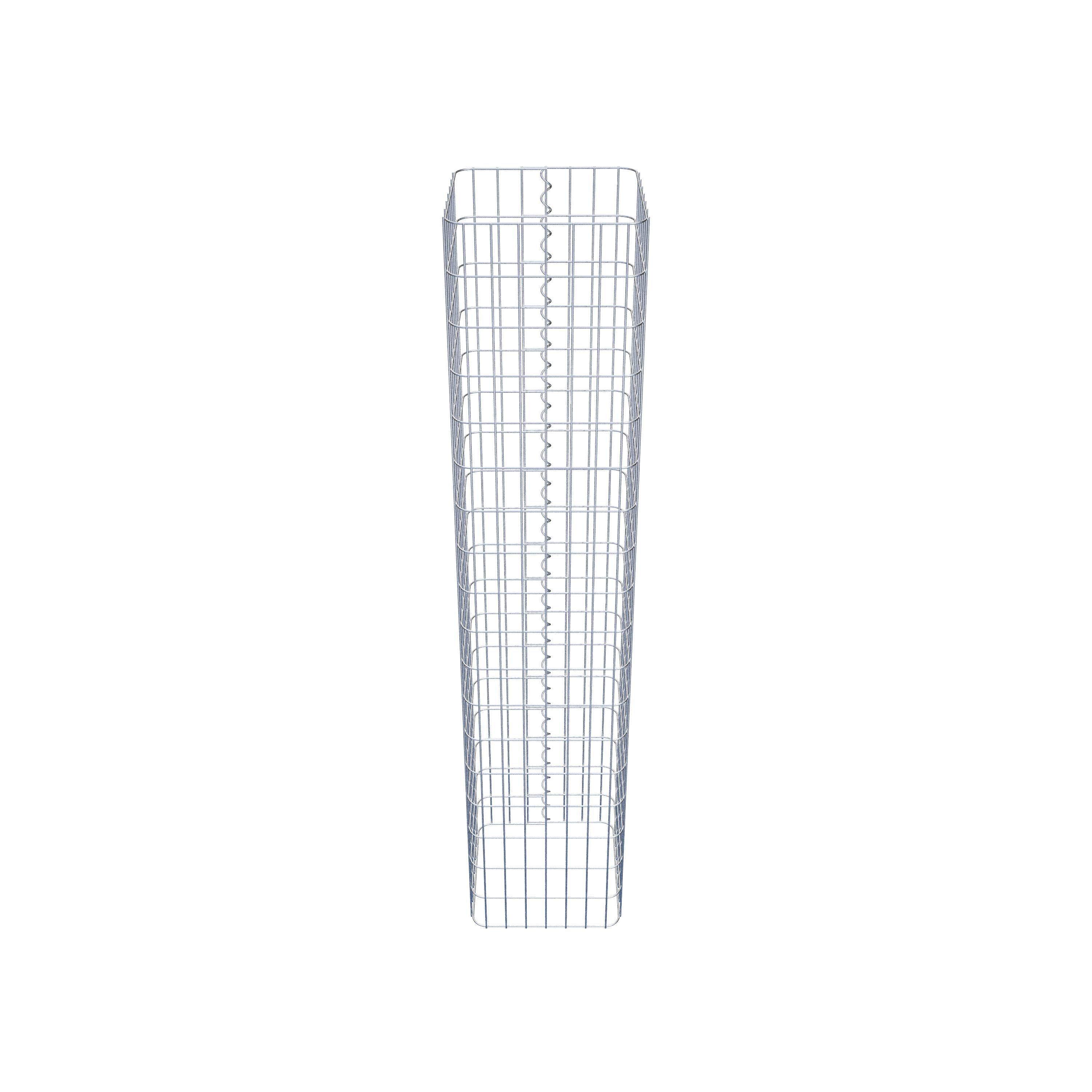 Colonna di gabbioni 37 x 37 cm, MW 5 x 10 cm quadrati