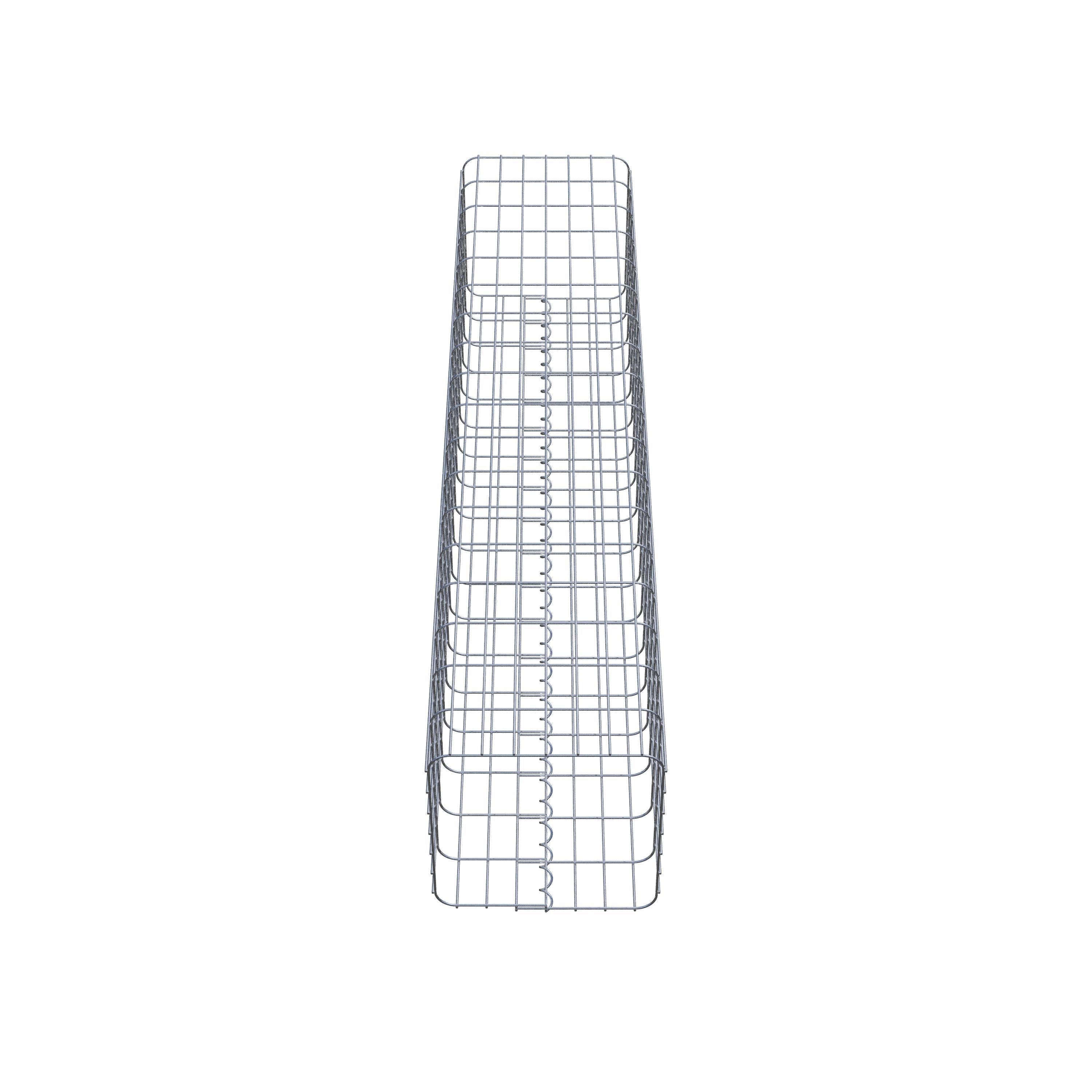 Colonna di gabbioni 37 x 37 cm, MW 5 x 10 cm quadrati