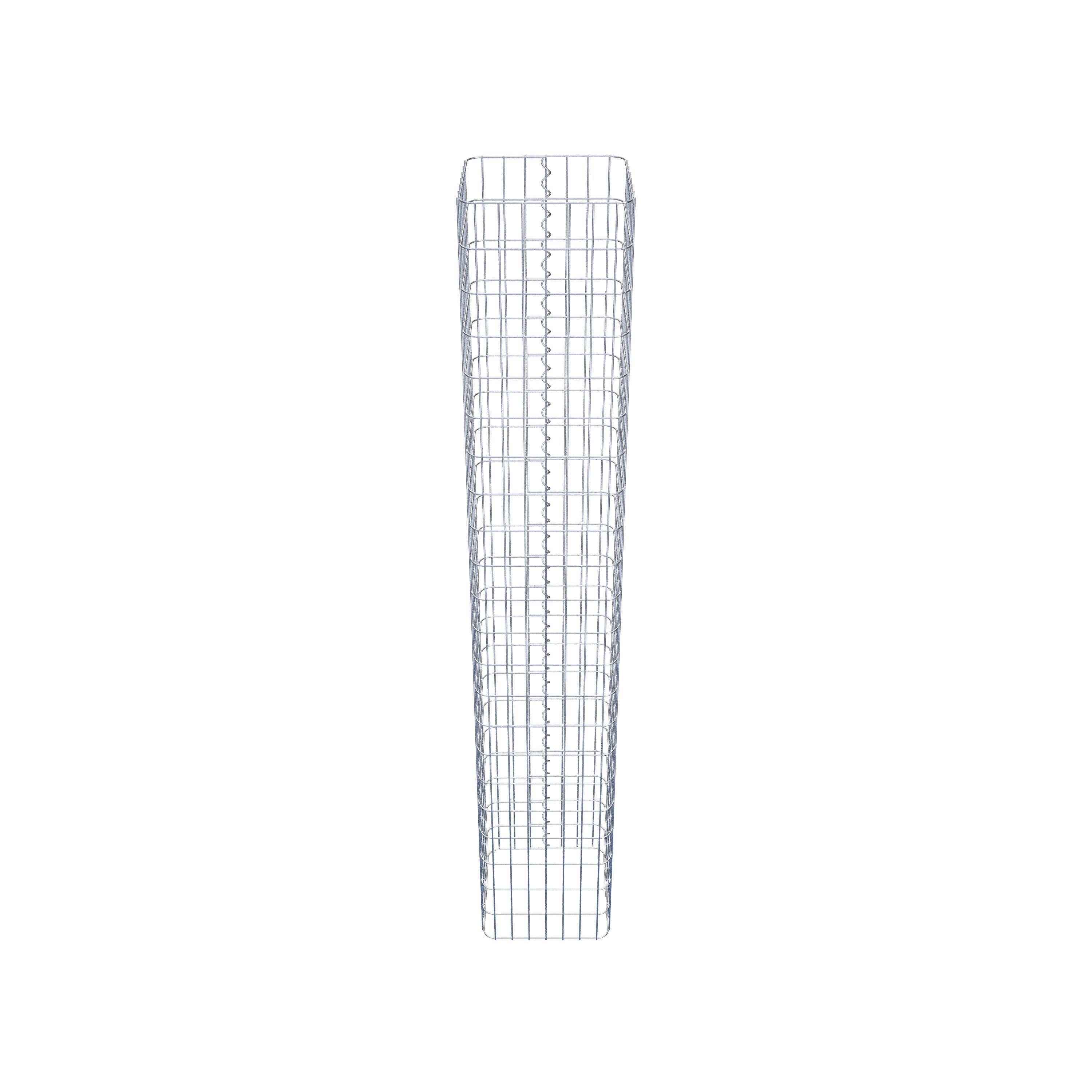 Colonna di gabbioni 37 x 37 cm, MW 5 x 10 cm quadrati