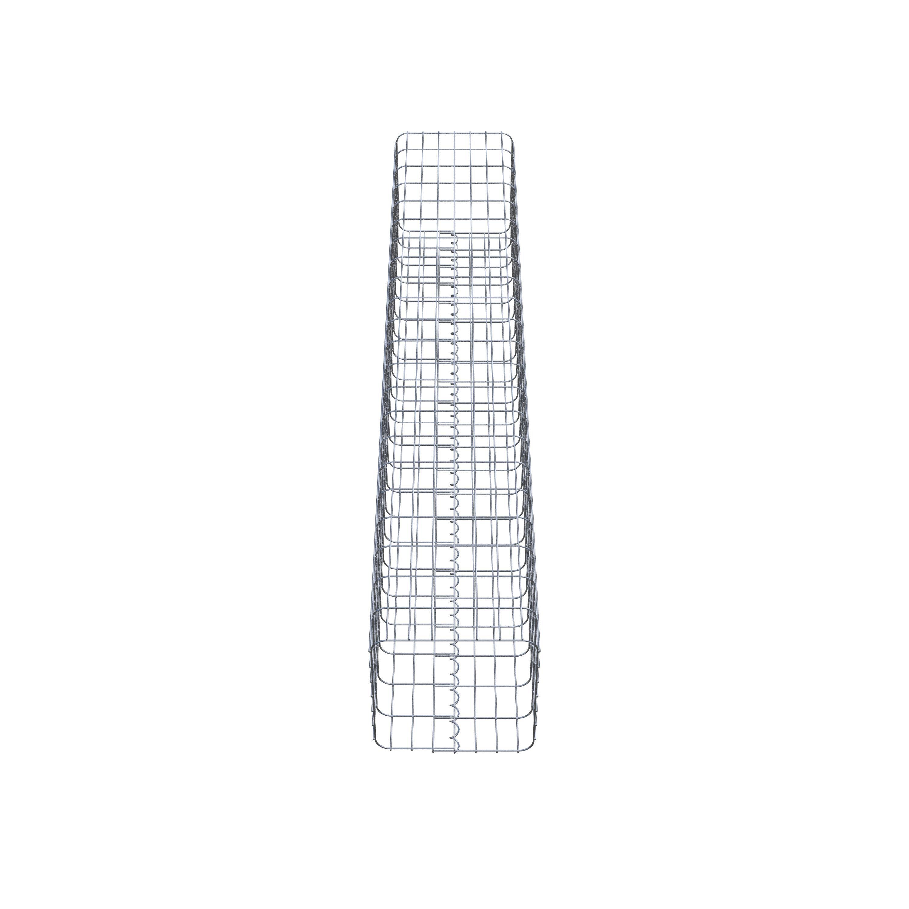 Colonna di gabbioni 37 x 37 cm, MW 5 x 10 cm quadrati