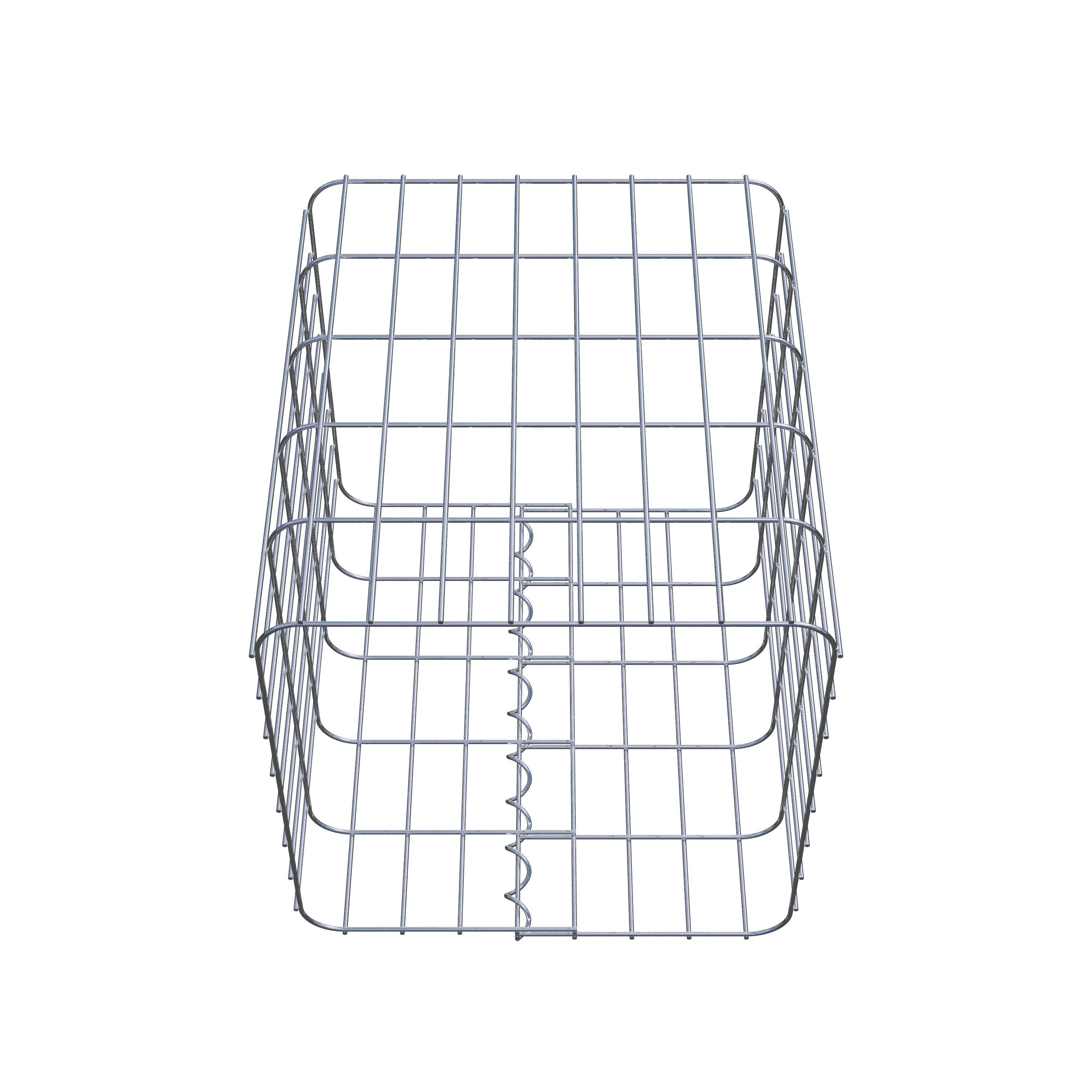 Gabionensäule 42 x 42 cm, MW 5 x 10 cm eckig