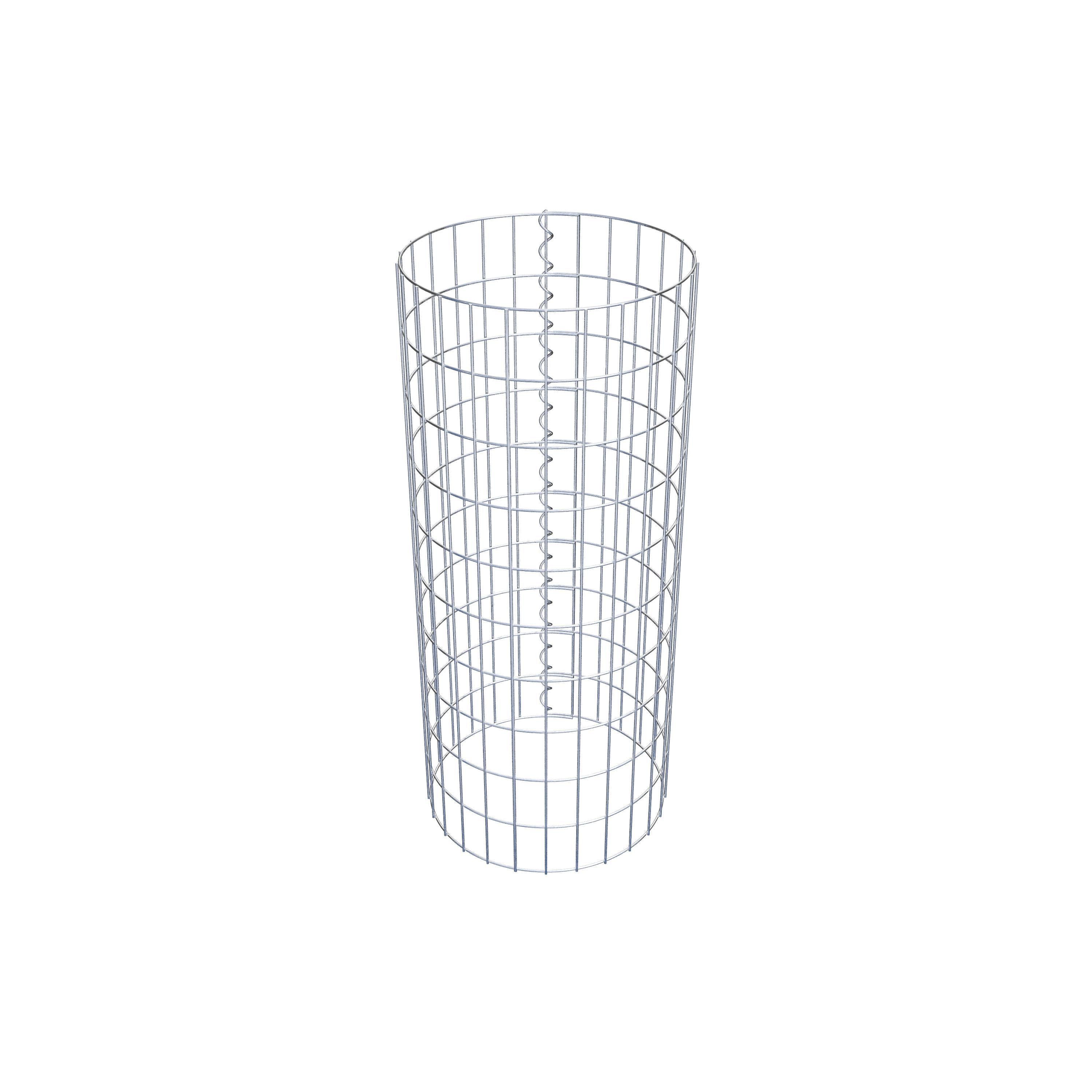 Colonna di gabbioni diametro 42 cm, MW 5 x 10 cm rotonda