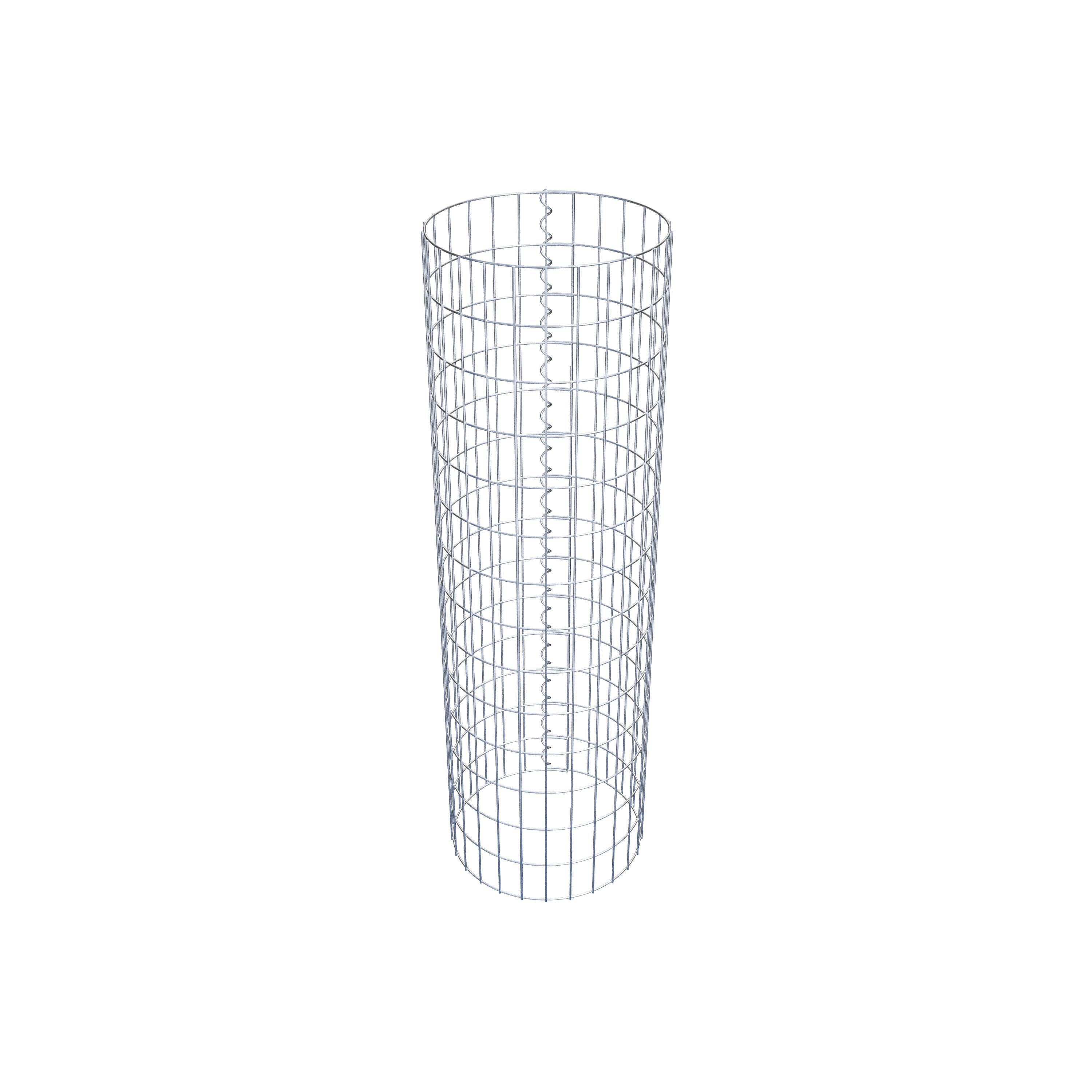 Colonna di gabbioni diametro 42 cm, MW 5 x 10 cm rotonda