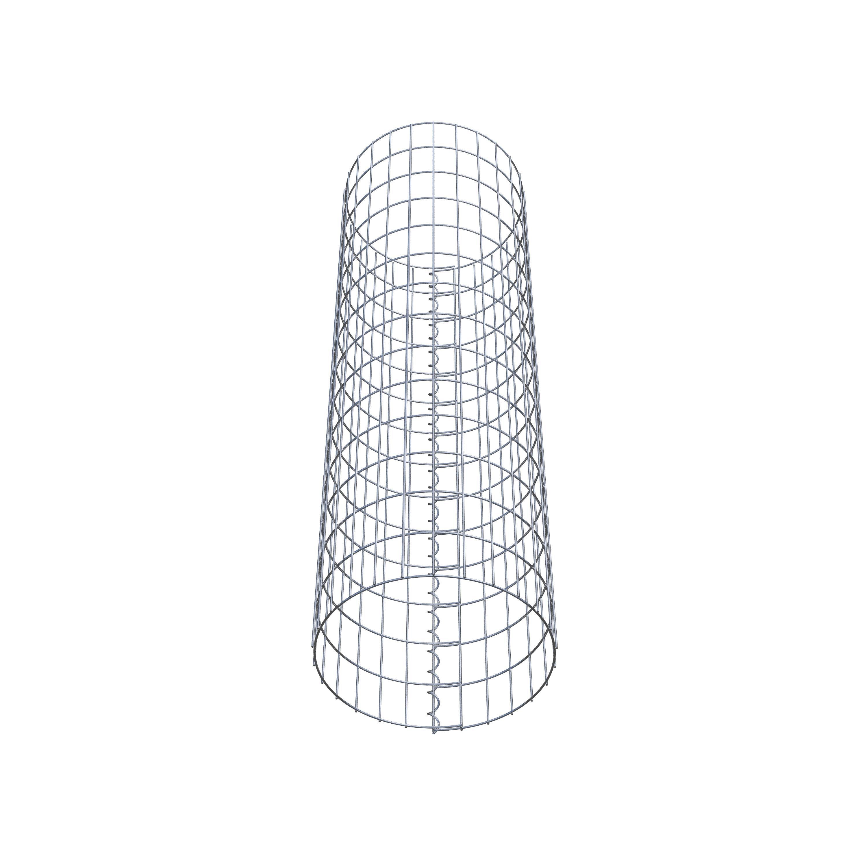 Colonna di gabbioni diametro 42 cm, MW 5 x 10 cm rotonda
