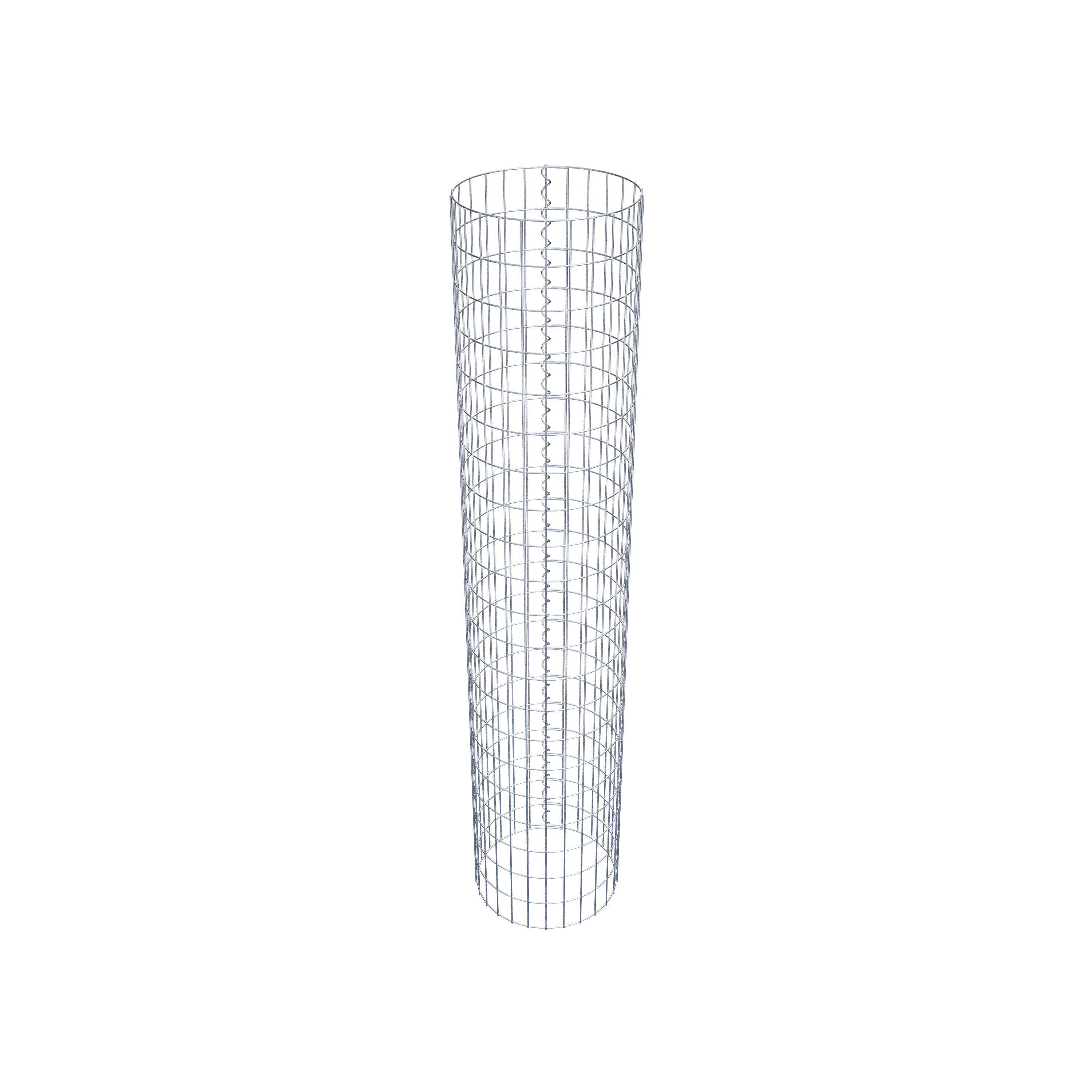 Colonna di gabbioni diametro 42 cm, MW 5 x 10 cm rotonda
