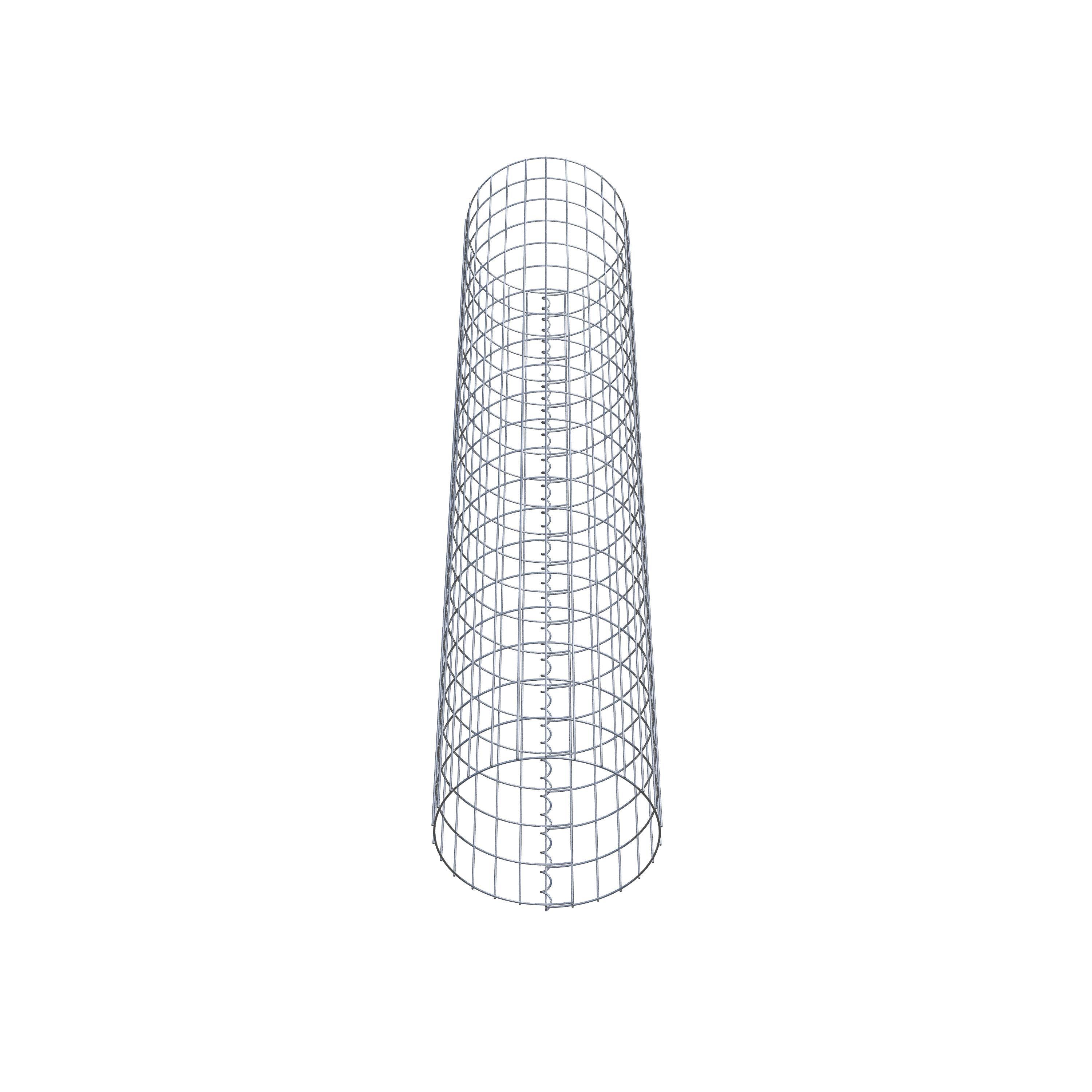 Colonna di gabbioni diametro 42 cm, MW 5 x 10 cm rotonda