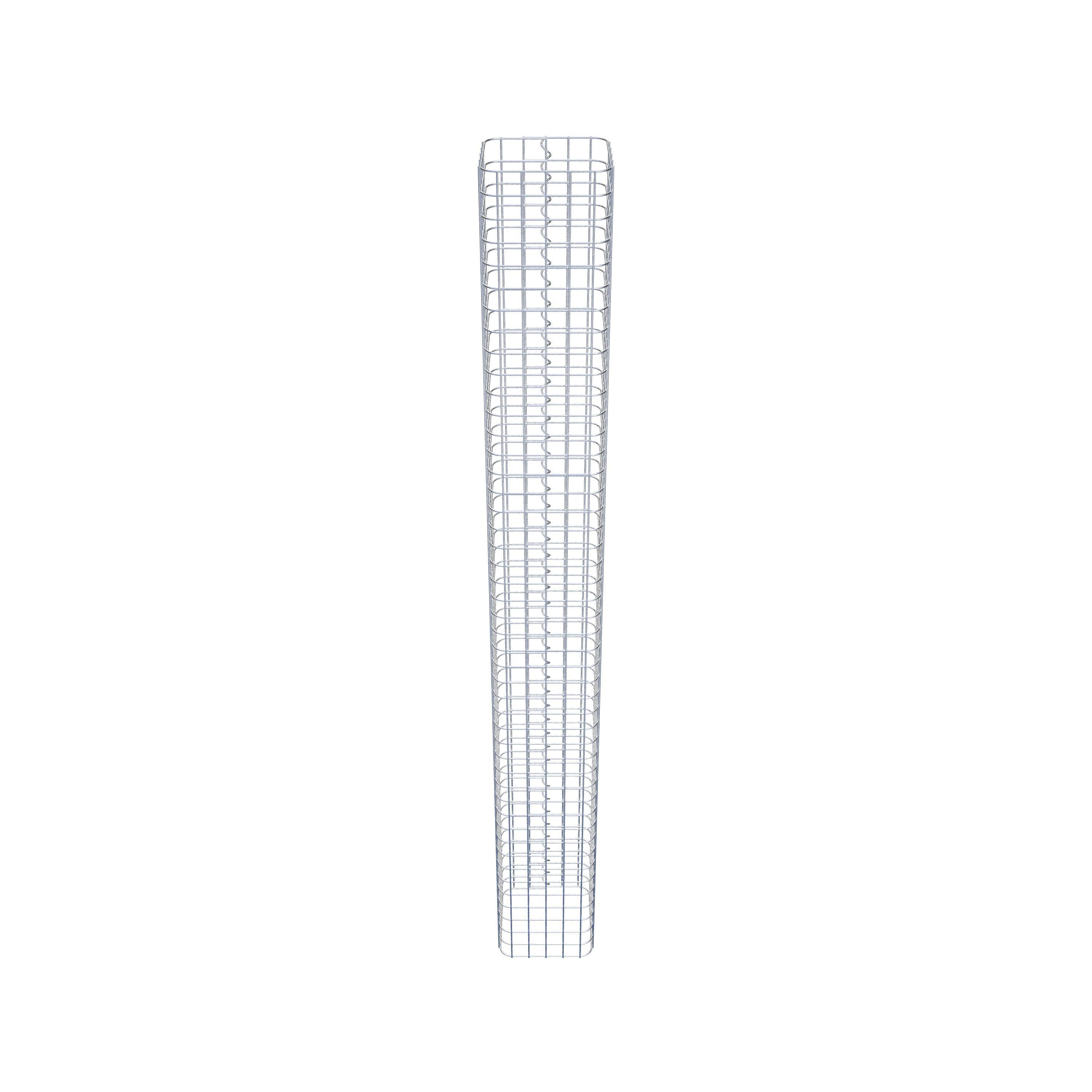Colonne de gabion 27 x 27 cm MW 5 x 5 cm carré