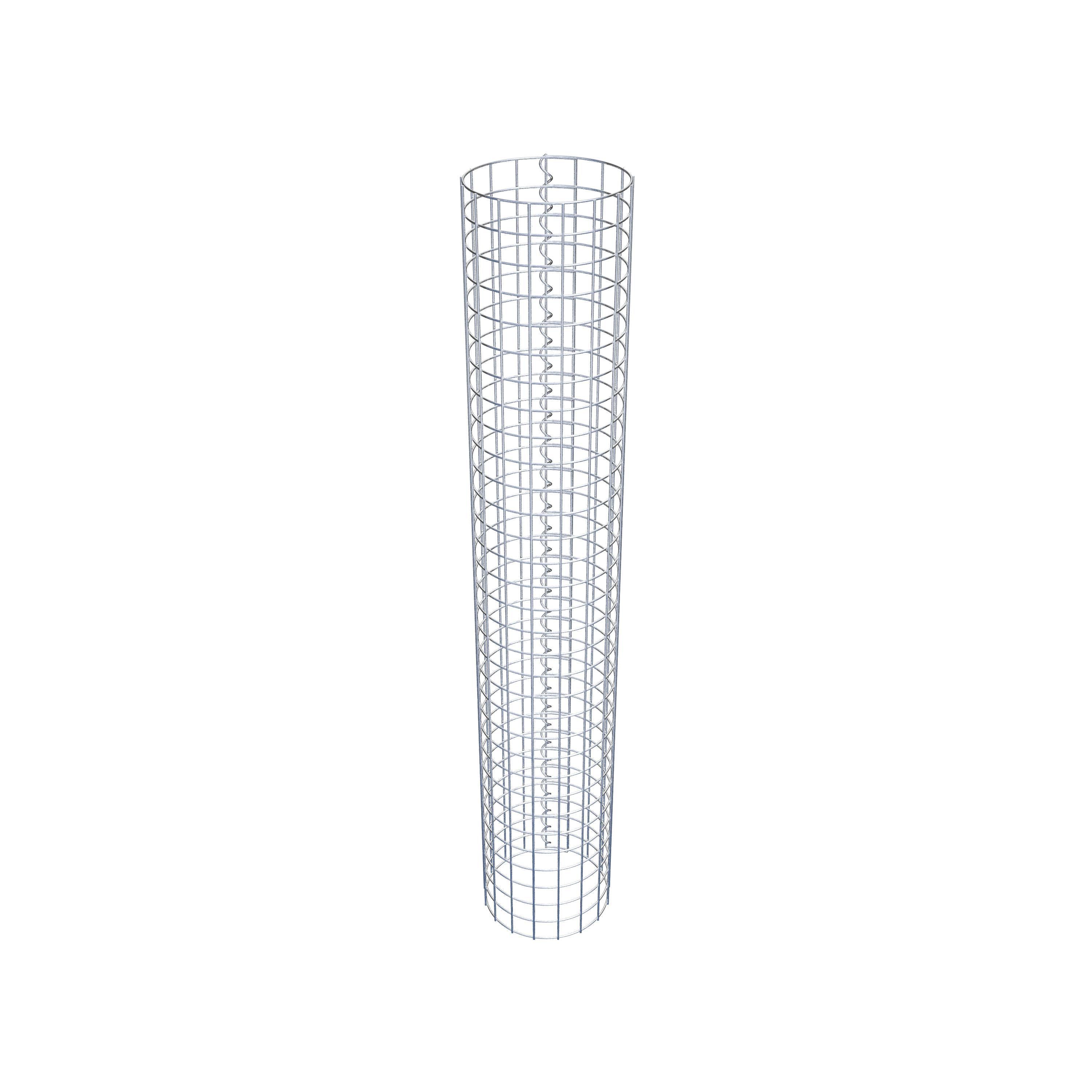 Colonna di gabbioni diametro 27 cm MW 5 x 5 cm rotonda