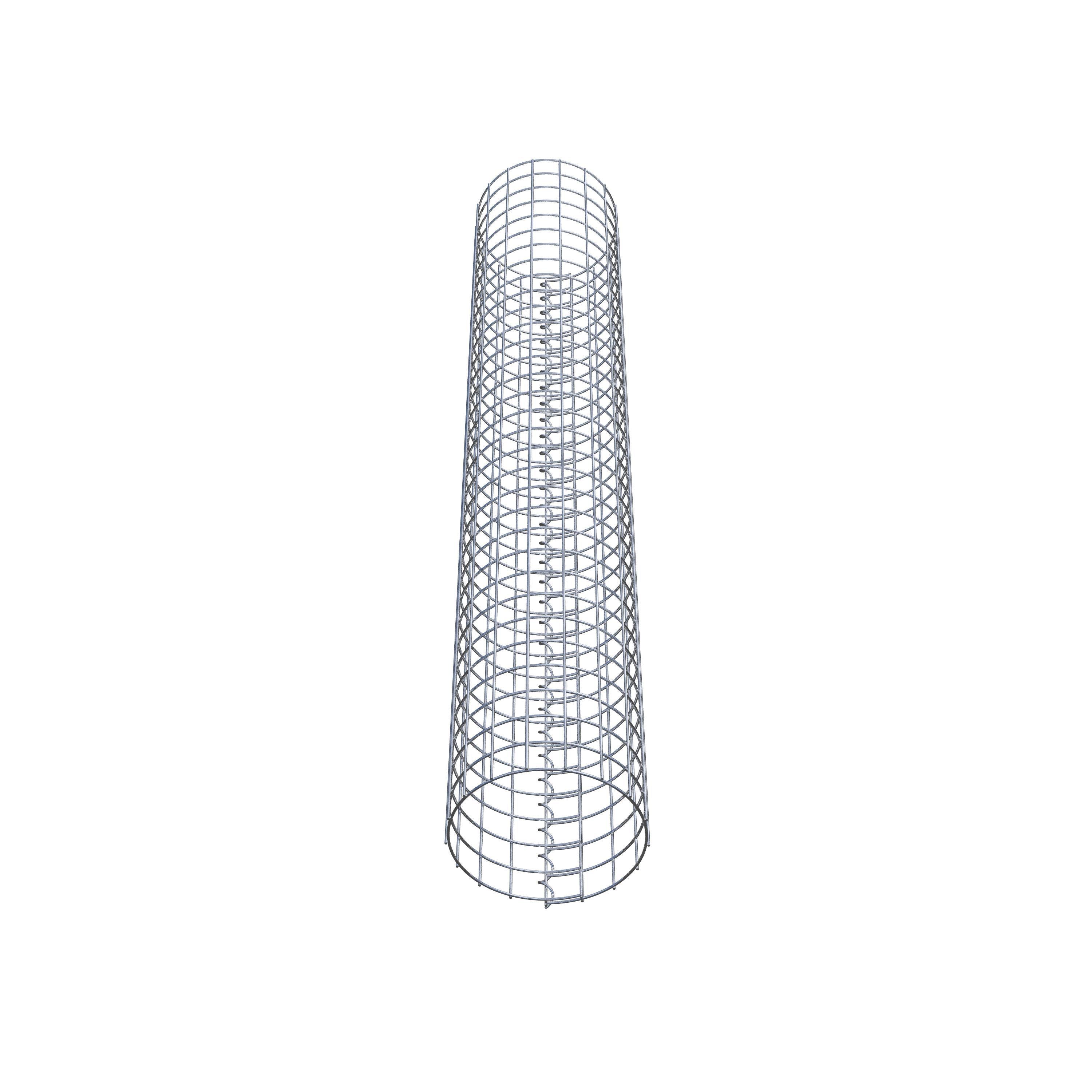 Colonna di gabbioni diametro 27 cm MW 5 x 5 cm rotonda
