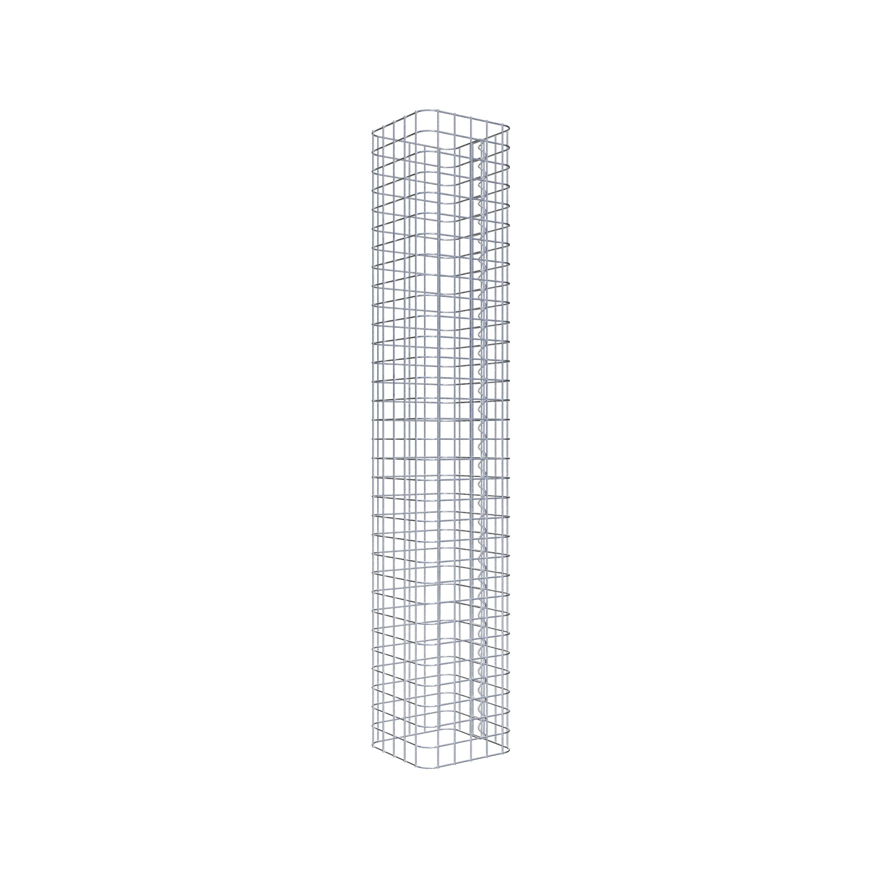 Colonne de gabion 27 x 27 cm MW 5 x 5 cm carré