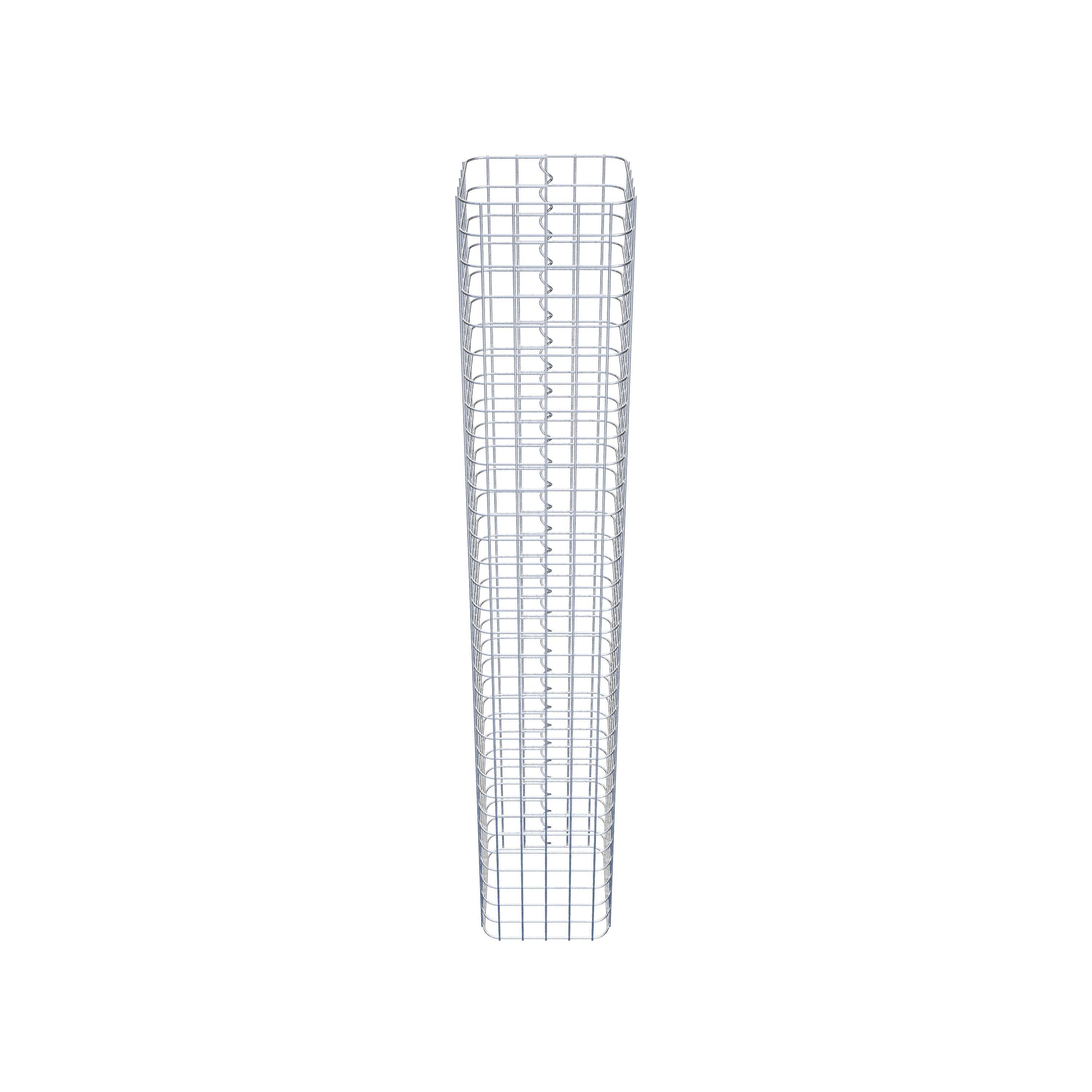 Colonne de gabion 27 x 27 cm MW 5 x 5 cm carré