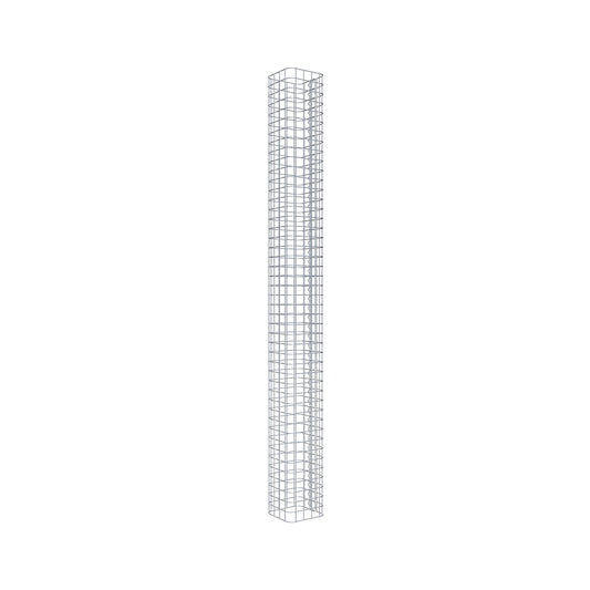 Colonna di gabbioni 22 x 22 cm MW 5 x 5 cm quadrato