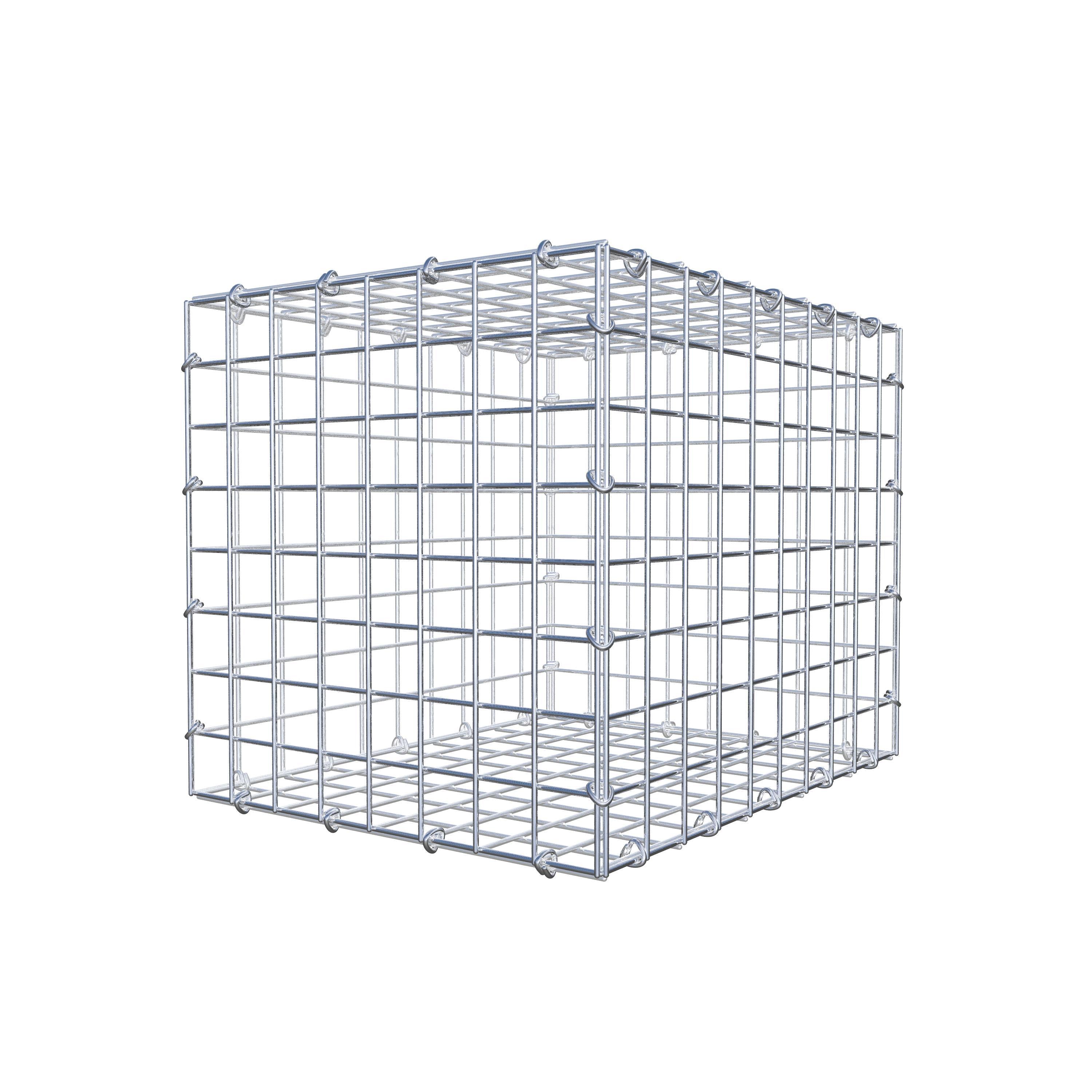 Gabione 50 cm x 40 cm x 40 cm (L x H x T), Maschenweite 5 cm x 5 cm, C-Ring