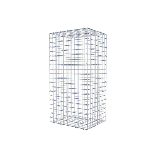 Gabione 100 cm x 40 cm x 50 cm (L x H x T), Maschenweite 5 cm x 5 cm, C-Ring