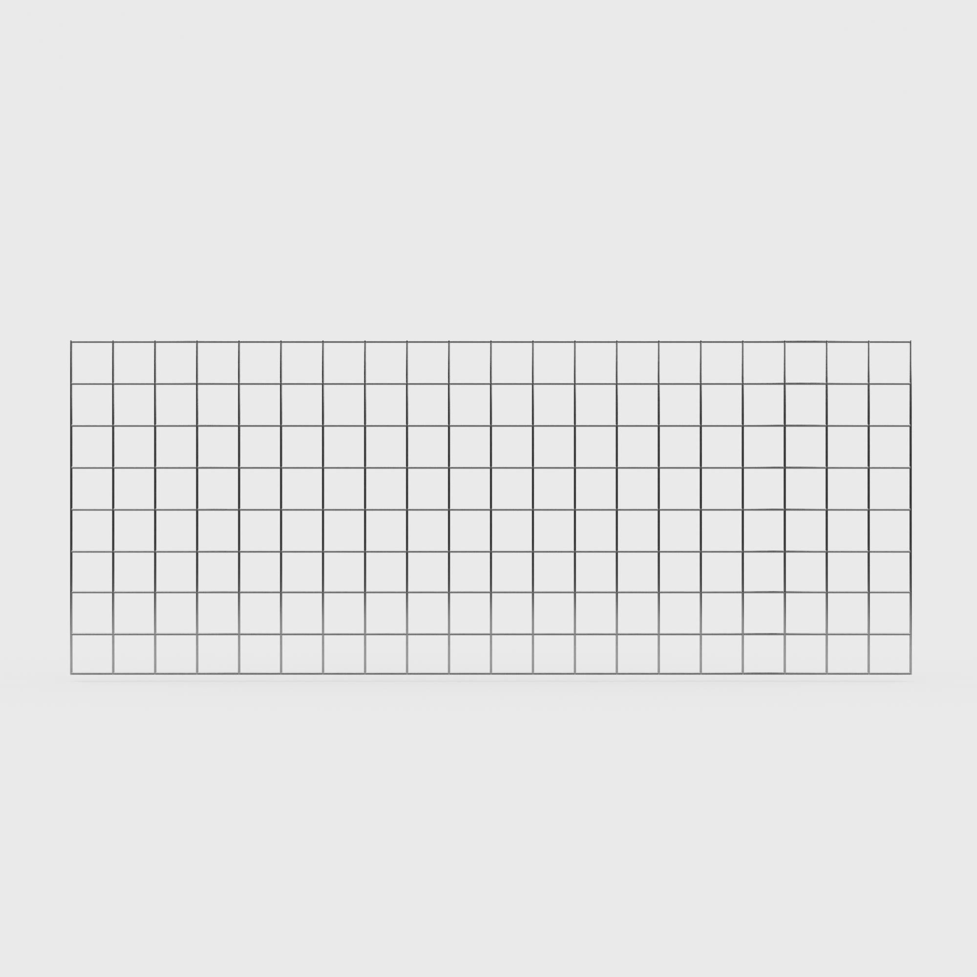 Grade 5 x 5 cm tamanho da malha