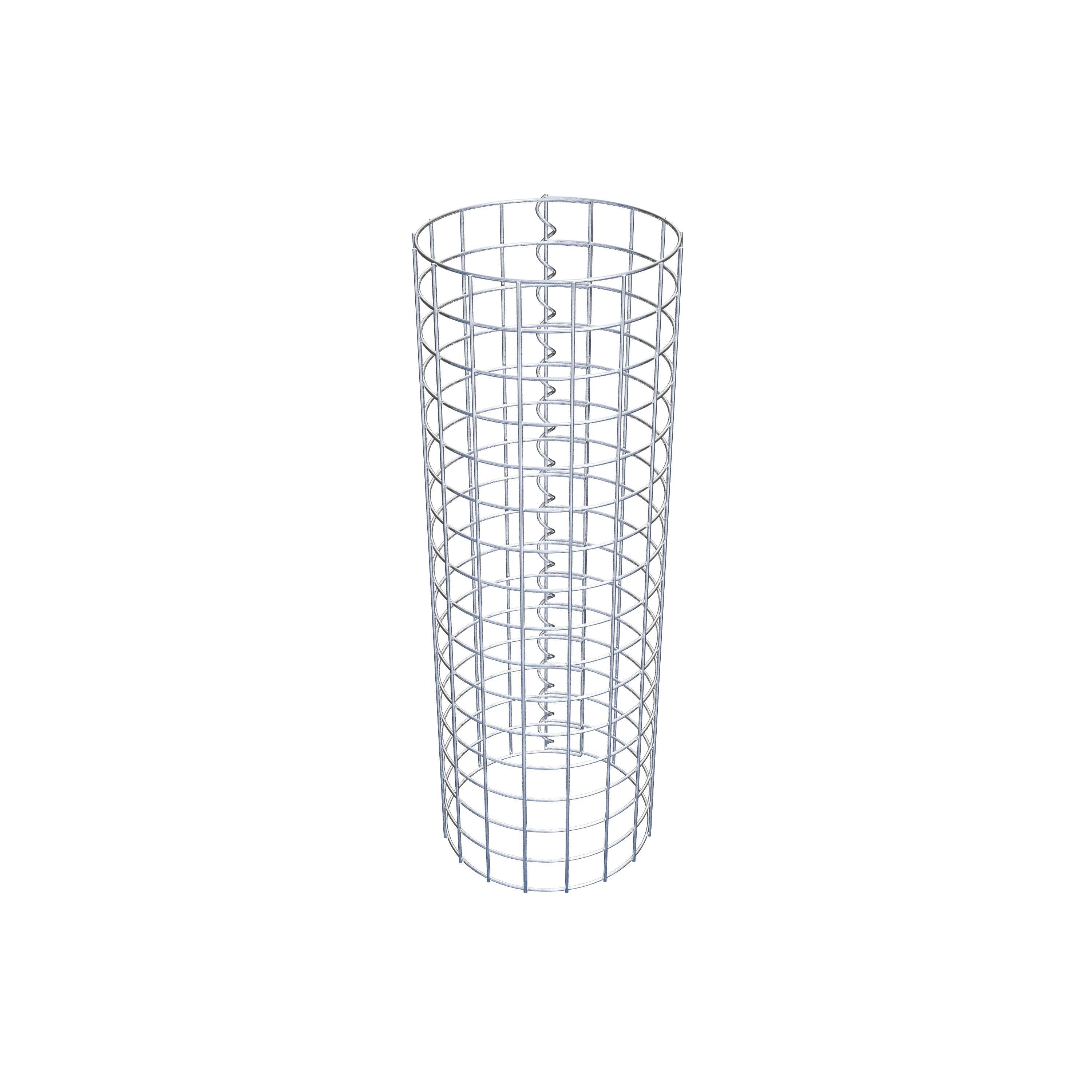 Colonna di gabbioni diametro 27 cm MW 5 x 5 cm rotonda